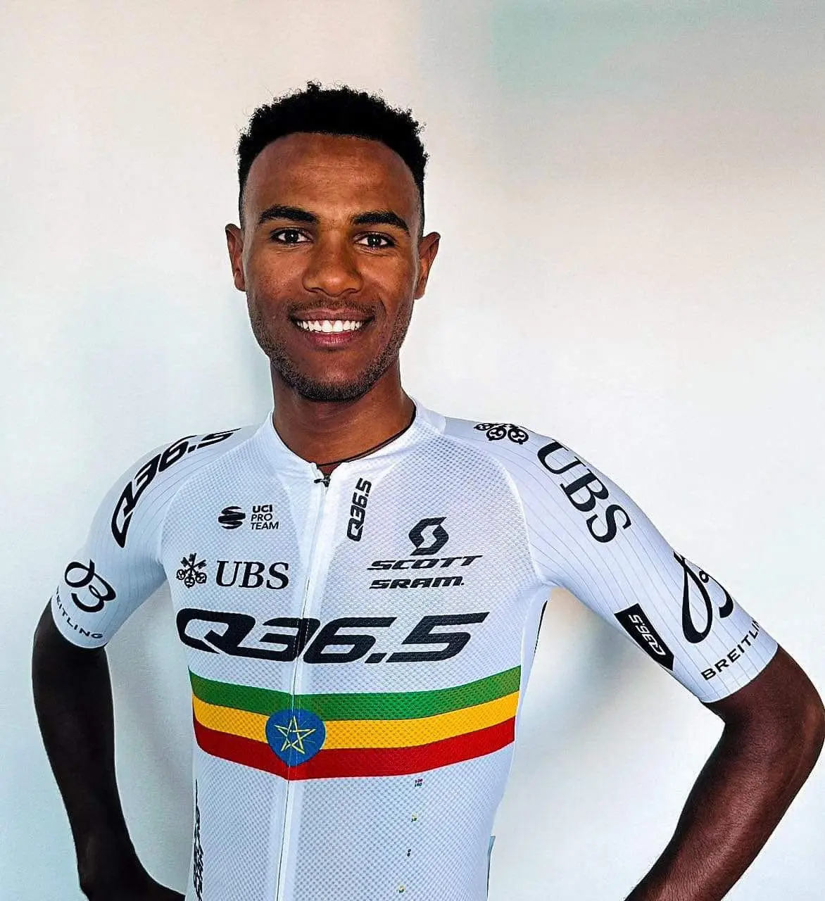 O apelo desesperado do jovem da Q36.5 Pro Cycling Team que está a correr o mundo