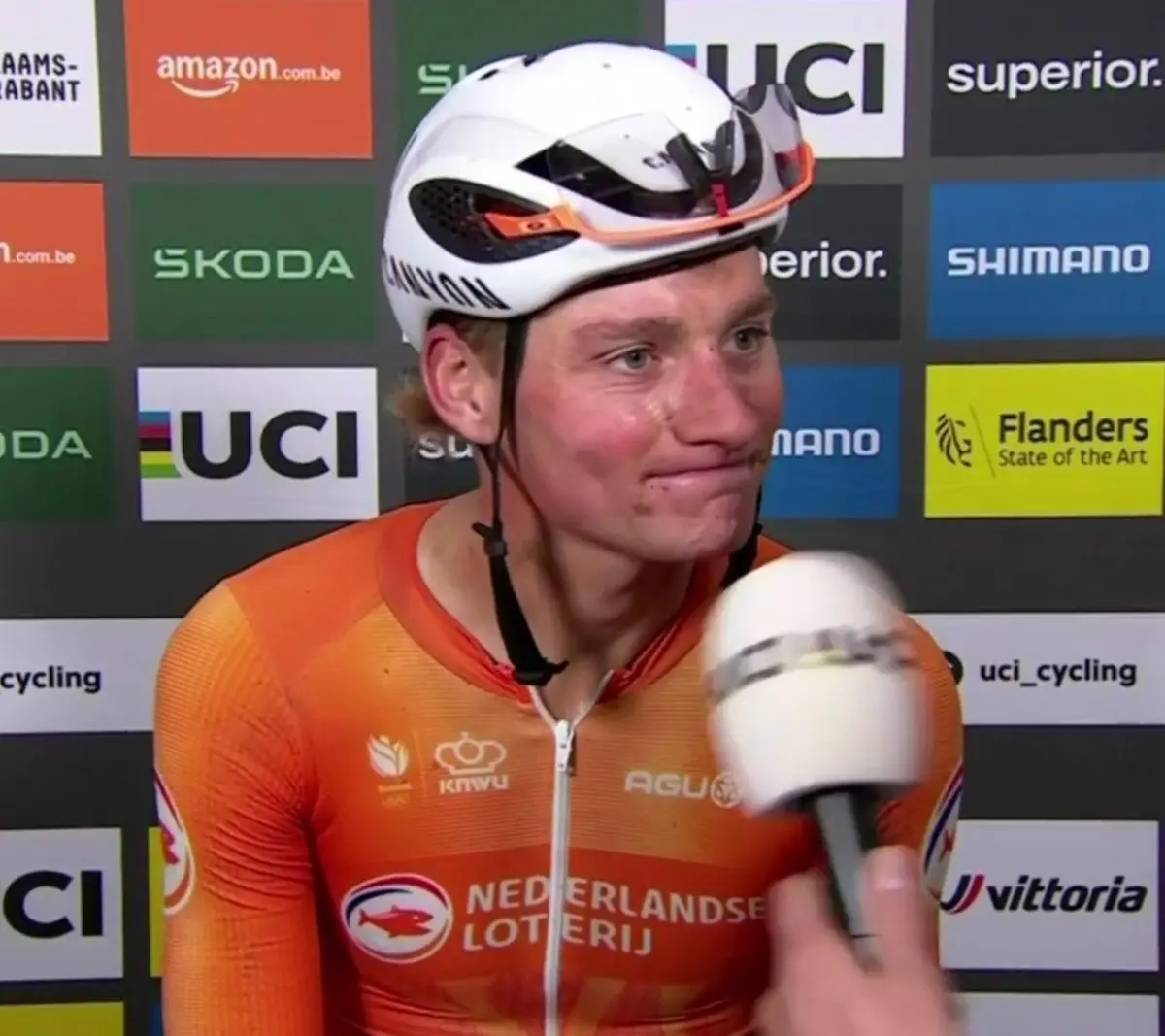 "I tried to put everybody on the limit" - Mathieu van der Poel becomes Gravel World Champion after flurry of attacks