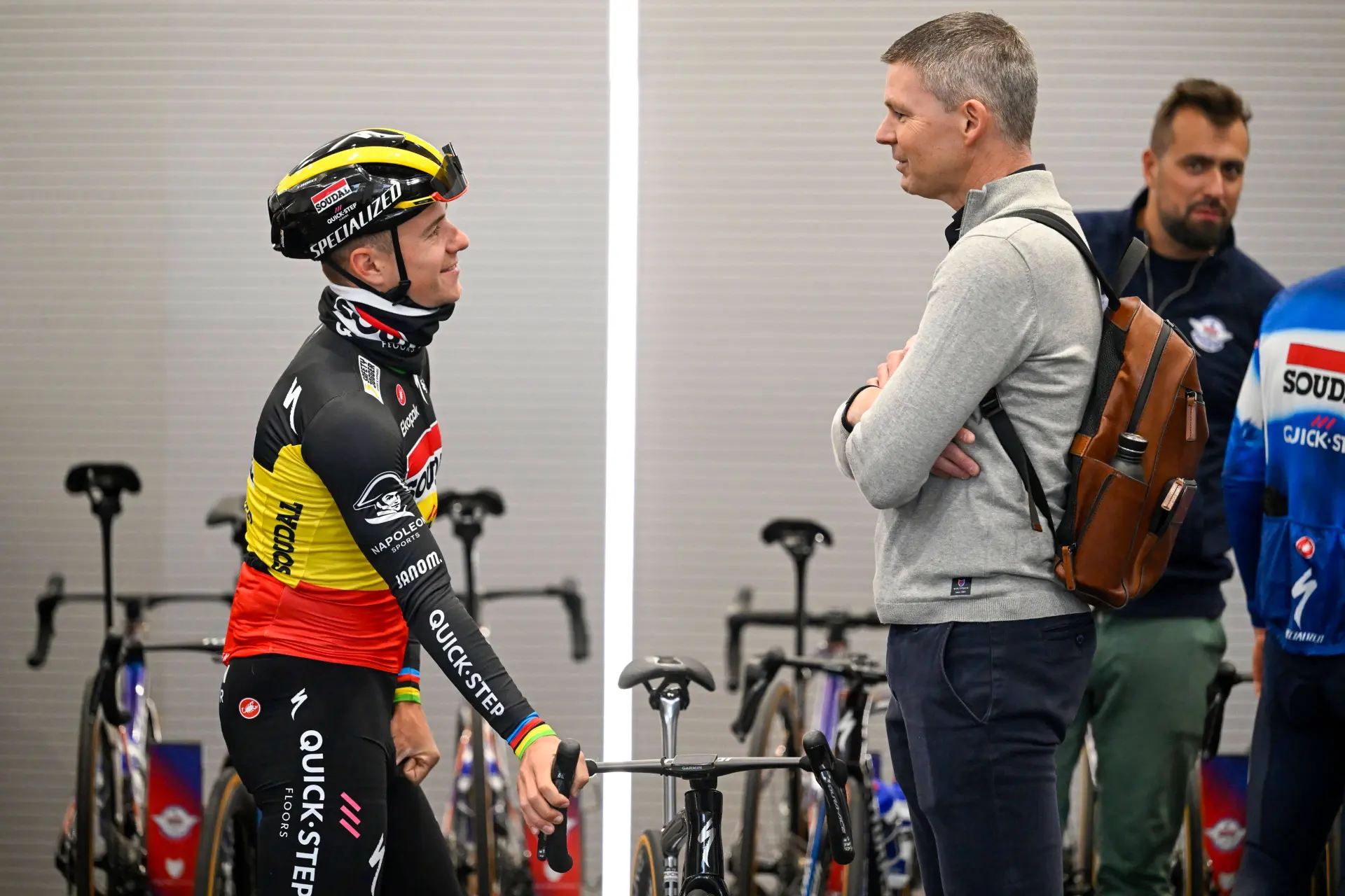 Who is succeeding Patrick Lefevere as CEO of Soudal - Quick-Step?