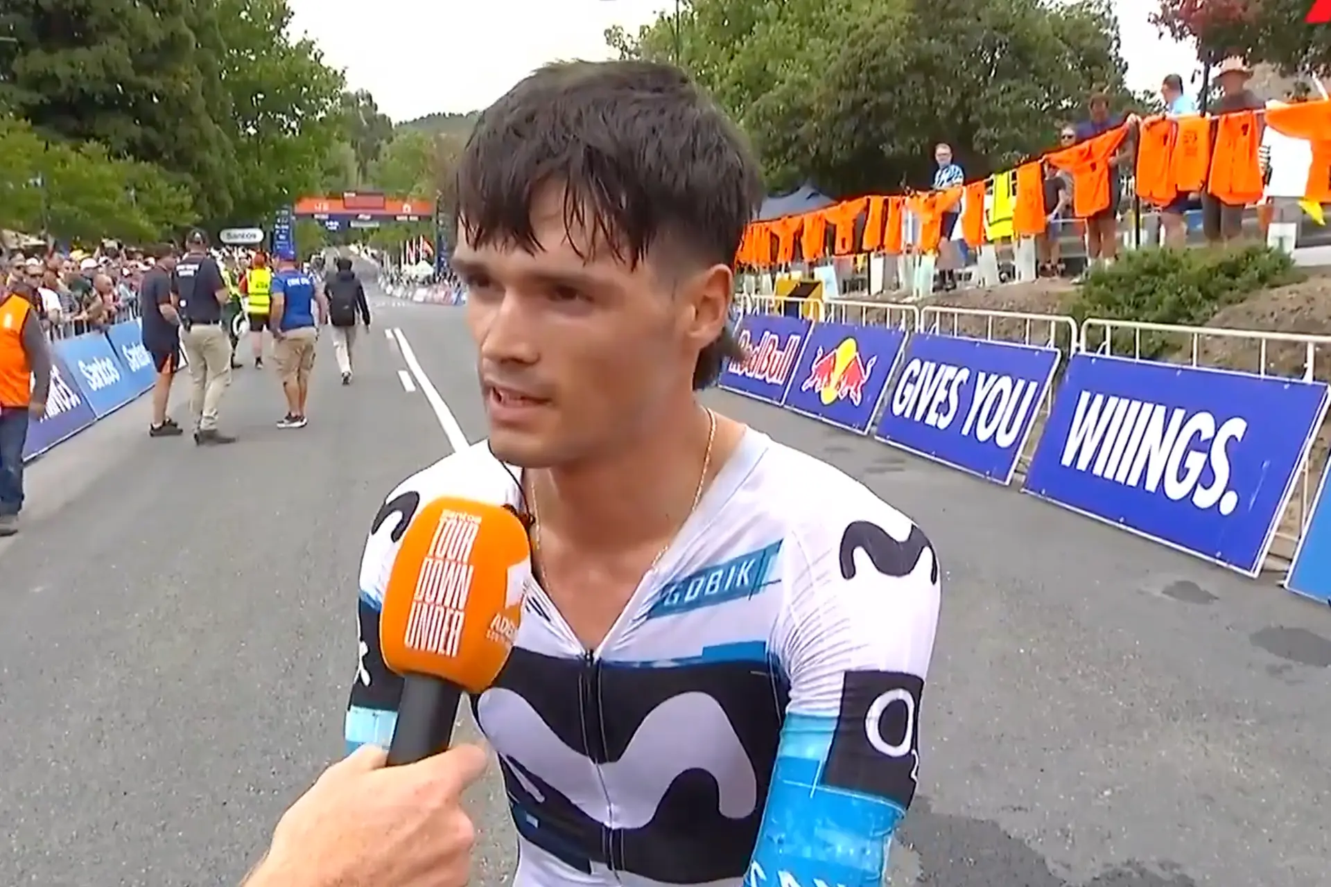 Javier Romo and a victory for Movistar that did not come by chance: "I have worked hard in winter thinking about the Tour Down Under"