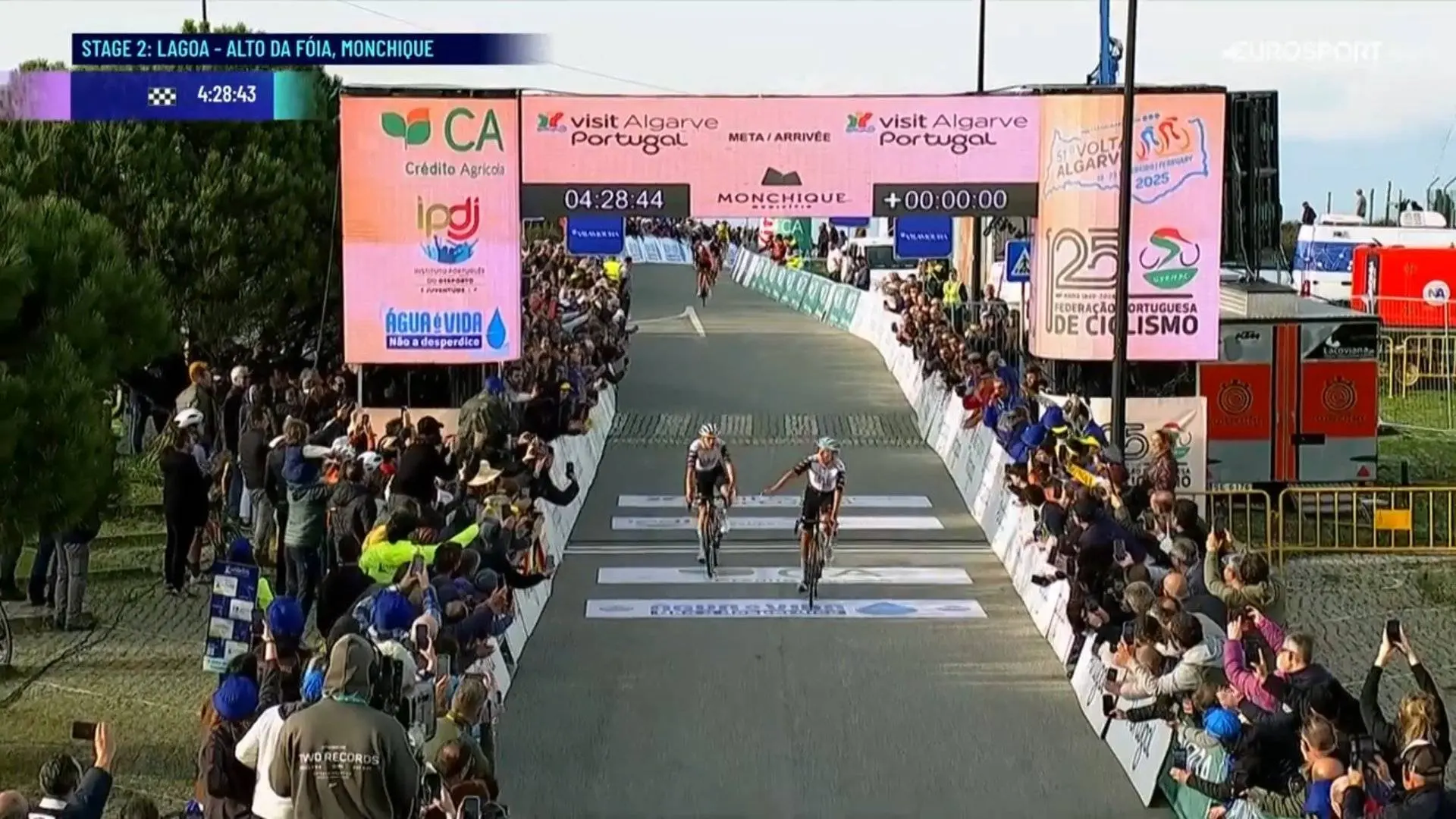 Jan Christen leads Joao Almeida home in UAE one-two on Volta ao Algarve summit finish as Vingegaard & Roglic fail to make an impact