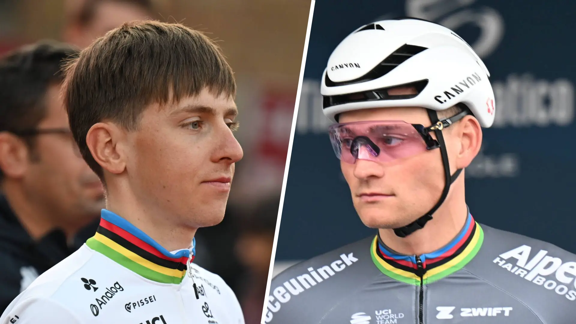 "Two years ago he wasn't able to follow Tadej Pogacar on the Oude Kwaremont" - Mathieu van der Poel needs to be at his best to battle world champ says Christoph Roodhooft