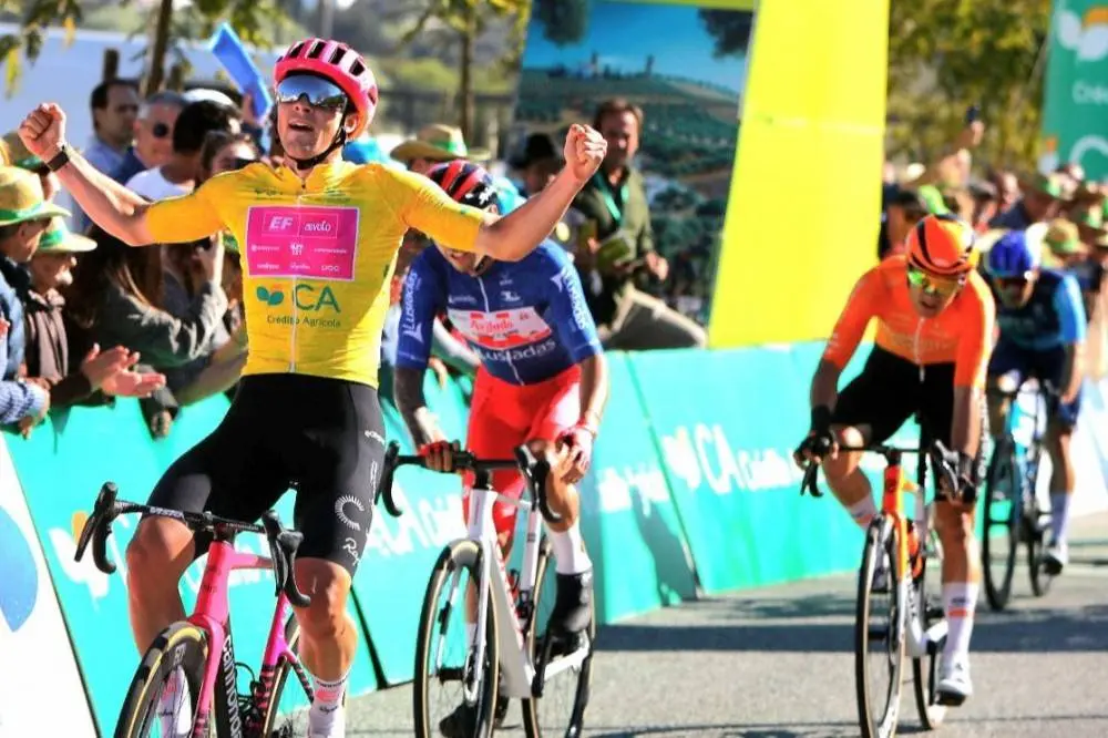 Noah Hobbs bisa na 3ª etapa e reforça a liderança da Volta ao Alentejo!