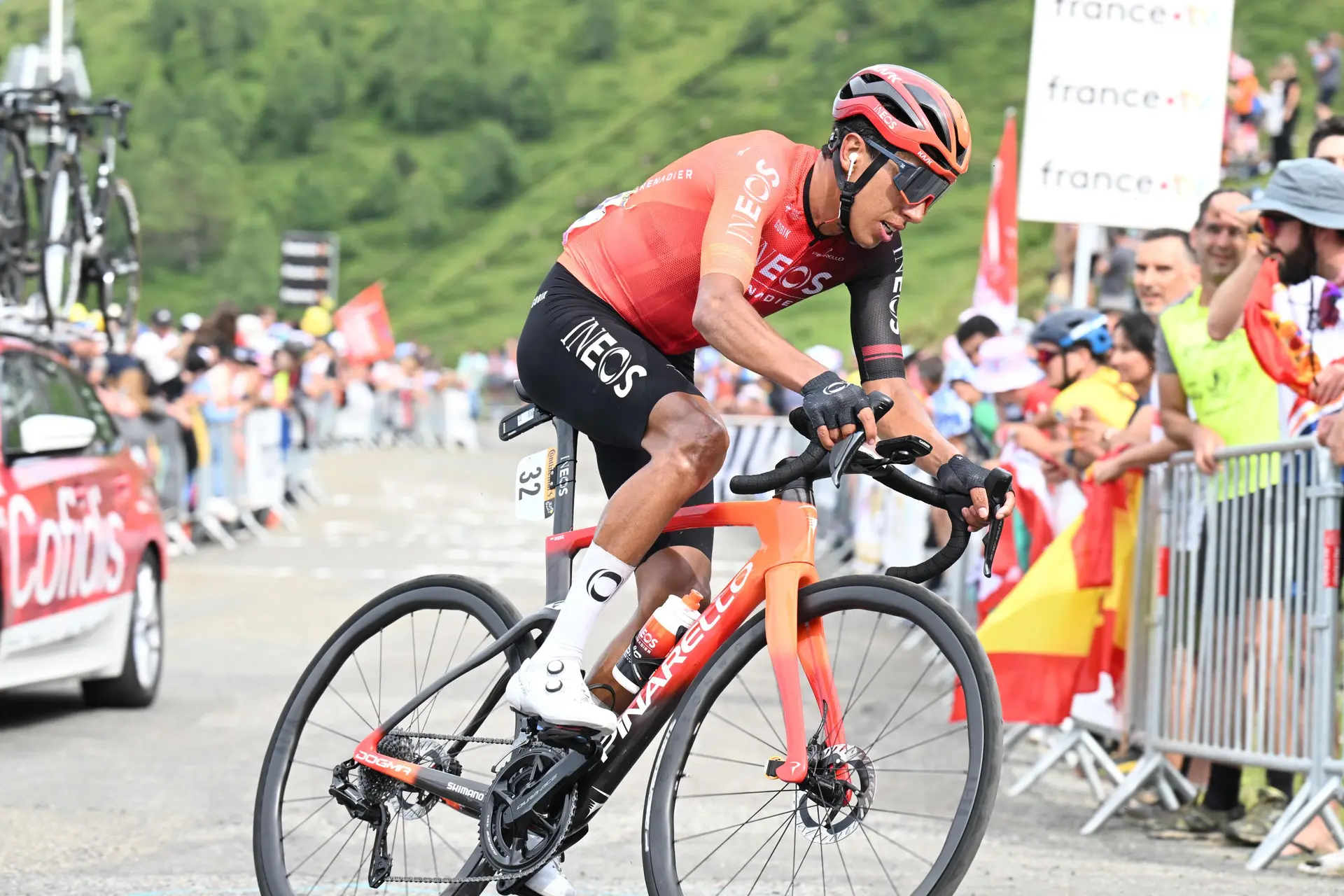 Egan Bernal recuperou de forma impressionante após a fratura da clavícula na Clásica Jaén: "Três dias depois já estava a treinar"