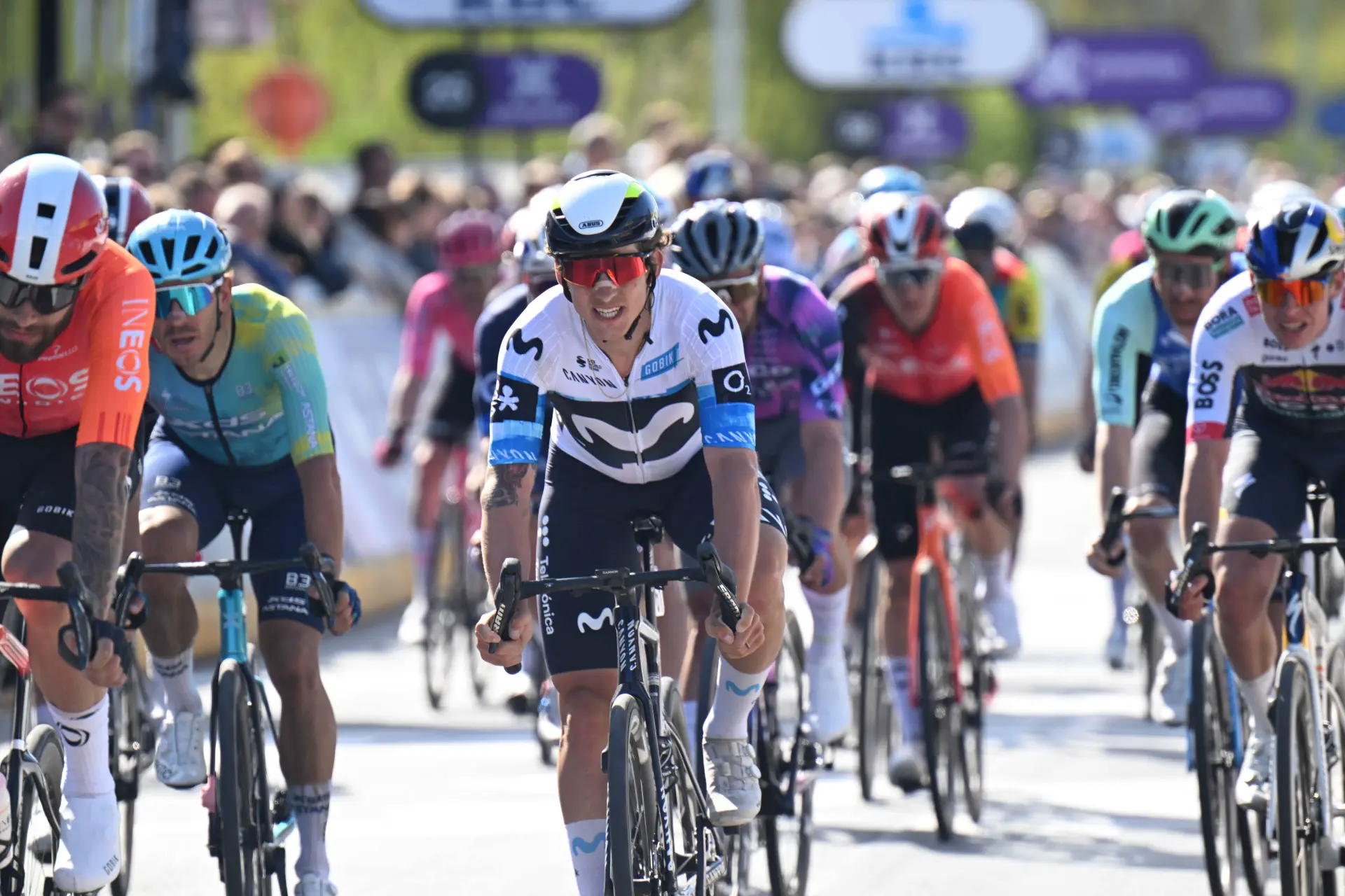 Iván García Cortina wins Stage 2 of the 2025 Vuelta a Asturias in spectacular fashion