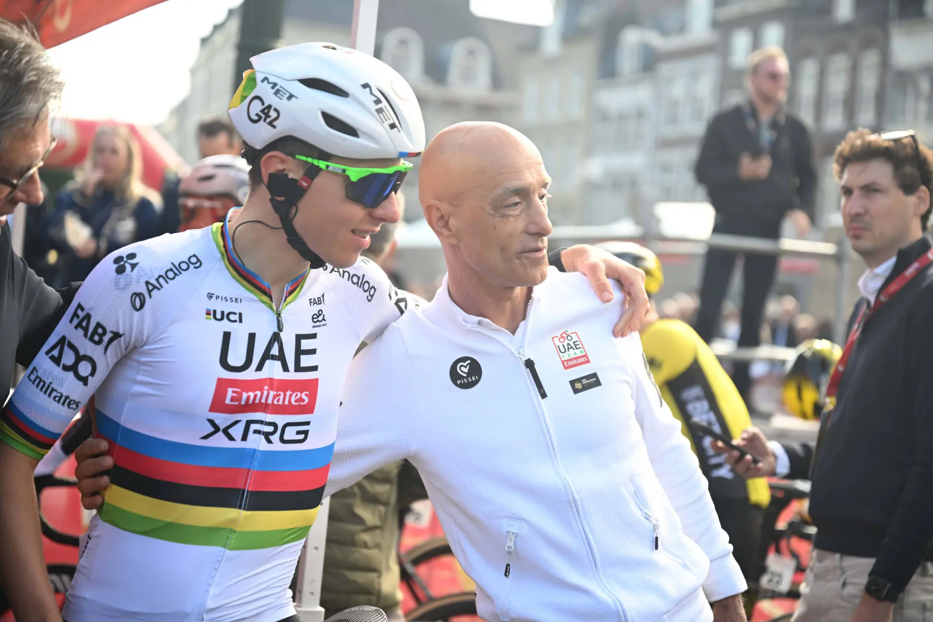 “We were waiting 365 days for this moment” – Emotional UAE boss hails Tadej Pogacar after long-awaited Milano-Sanremo breakthrough