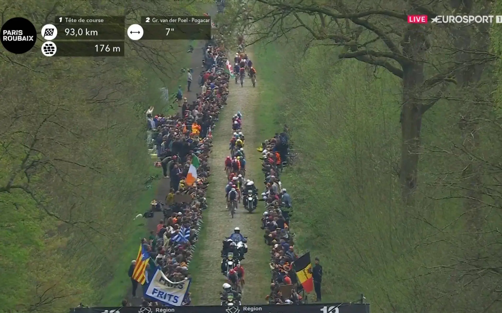 LIVEBLOG Paris-Roubaix 2025 | Pogacar and Van der Poel attack and distance Van Aert on the Arenberg!