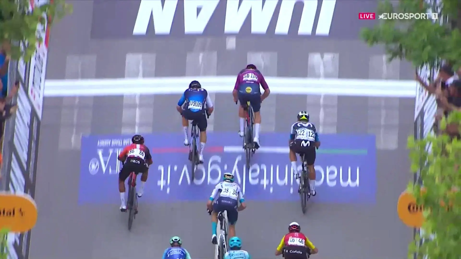 Jury & Fines Giro d'Italia 2025 | Update stage 3 - Martin Marcellusi relegated out of top-10 due to irregular sprint