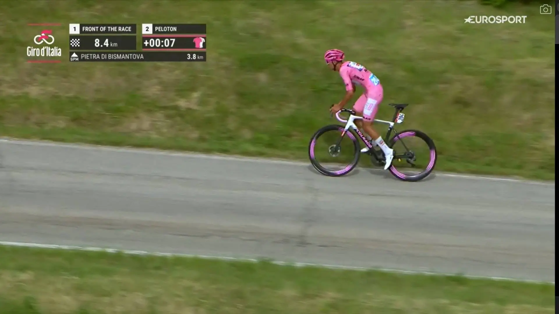 "He was just going, he's excited" - UAE DS on Isaac del Toro's start to Giro second week