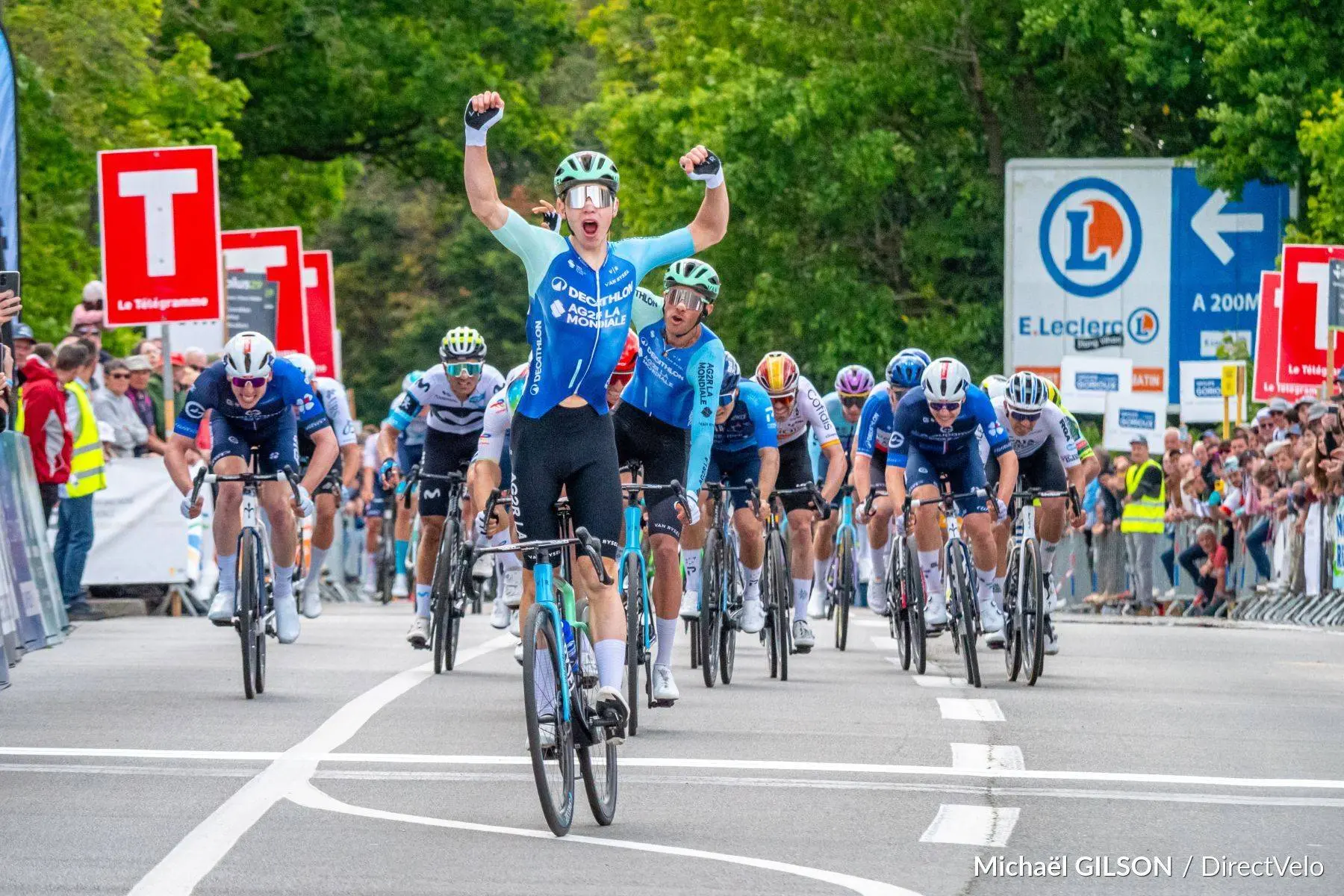 Ciclista de 19 anos da Decathlon AG2R La Mondiale vence o Tour du Finistère! Ruben Guerreiro no top 10