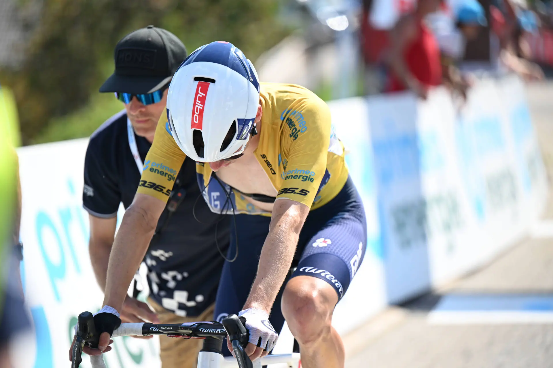 "I wasn't even reaching a pace that I would have maintained in training" - Romain Grégoire's legs completely explode in Tour de Suisse queen stage