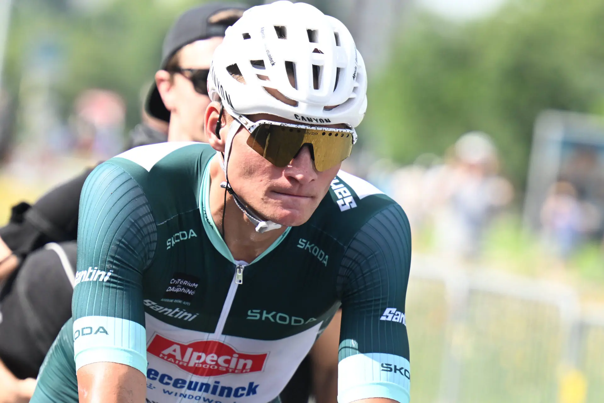 Teremos mais Mathieu "Verde" Poel no Tour depois do sucesso do Dauphiné? "Penso que é um objetivo para ele"