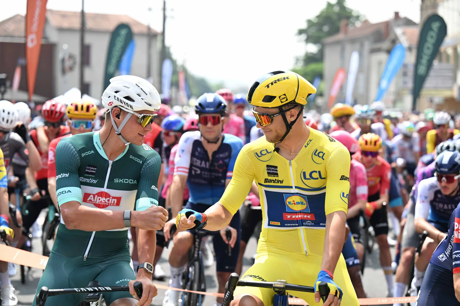Segundo comentador belga, foi às custas de Mathieu van der Poel que a fuga teve sucesso na 3ª etapa do Dauphiné!