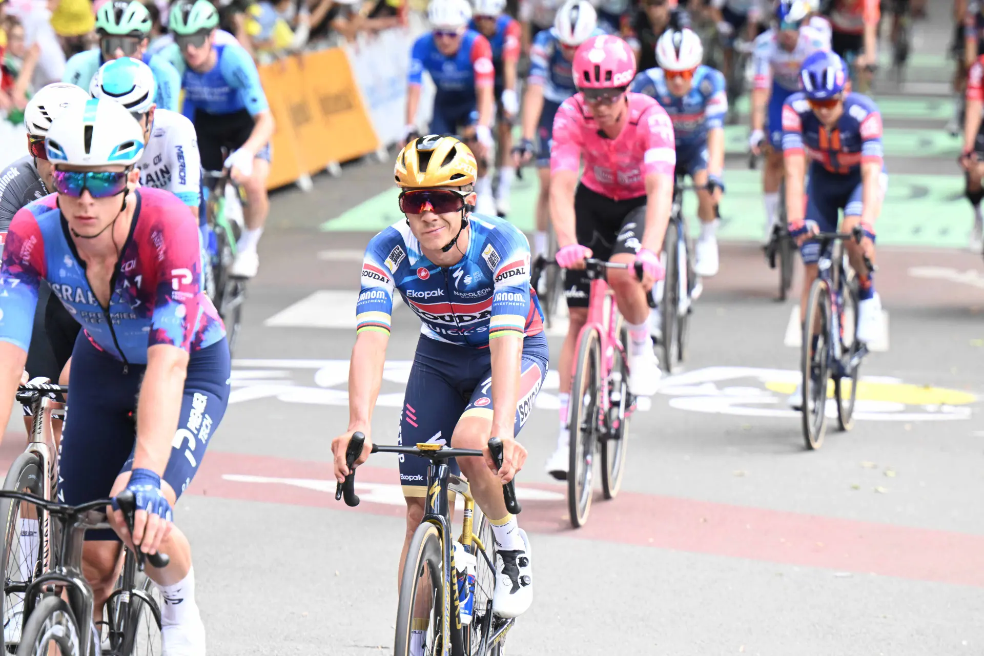 A Soudal reuniu as tropas após a perda de tempo de Remco: "Temos de estar envolvidos na corrida desde cedo"