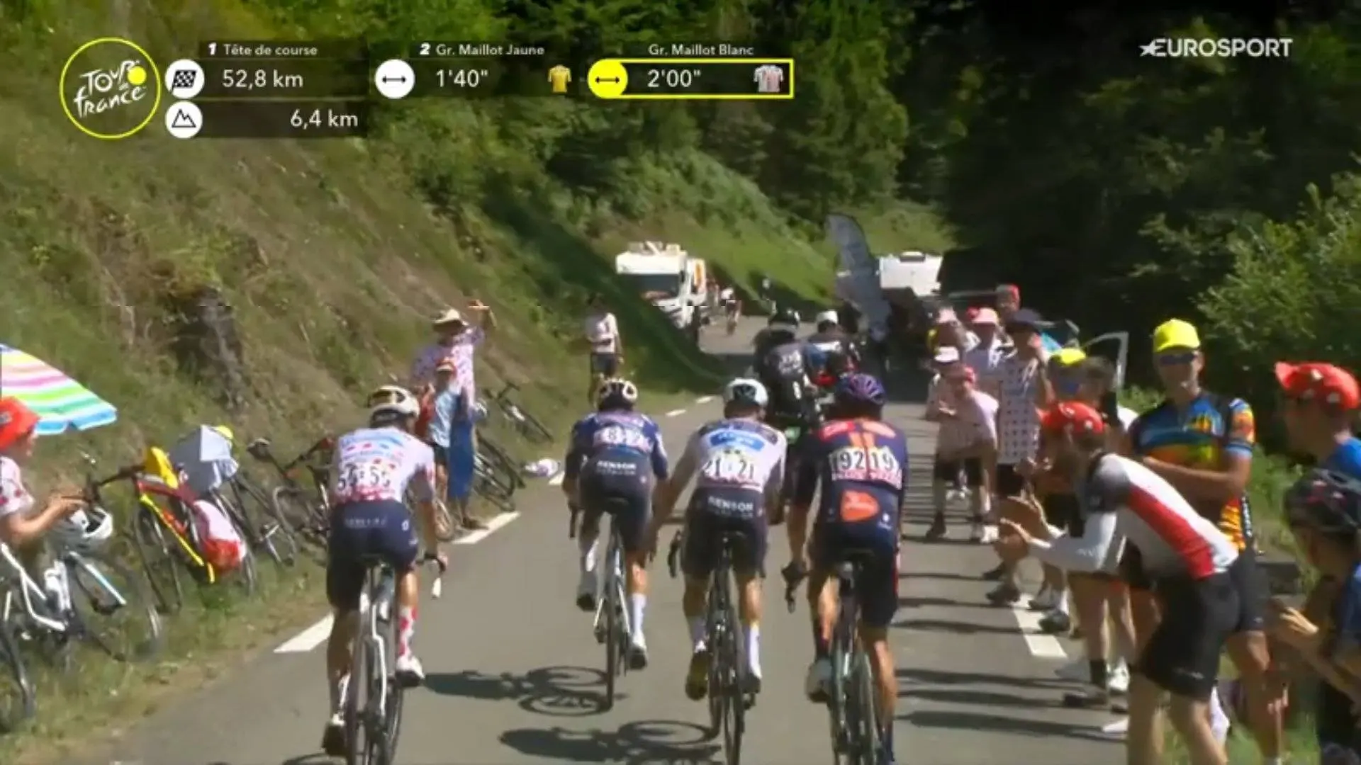LIVEBLOG Tour de France Stage 12 | Evenepoel is dropped from the peloton with 50 km to go as Pogacar and Vingegaard gear up for the decisive climb to Hautacam