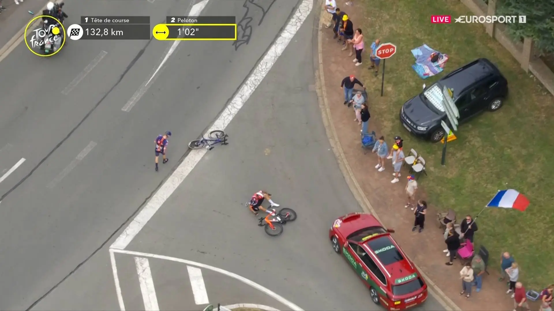 Medical Report & Withdrawals 2025 Tour de France | Chaotic stage 1 sees Ganna & Bisseger DNF as O'Connor also crashes