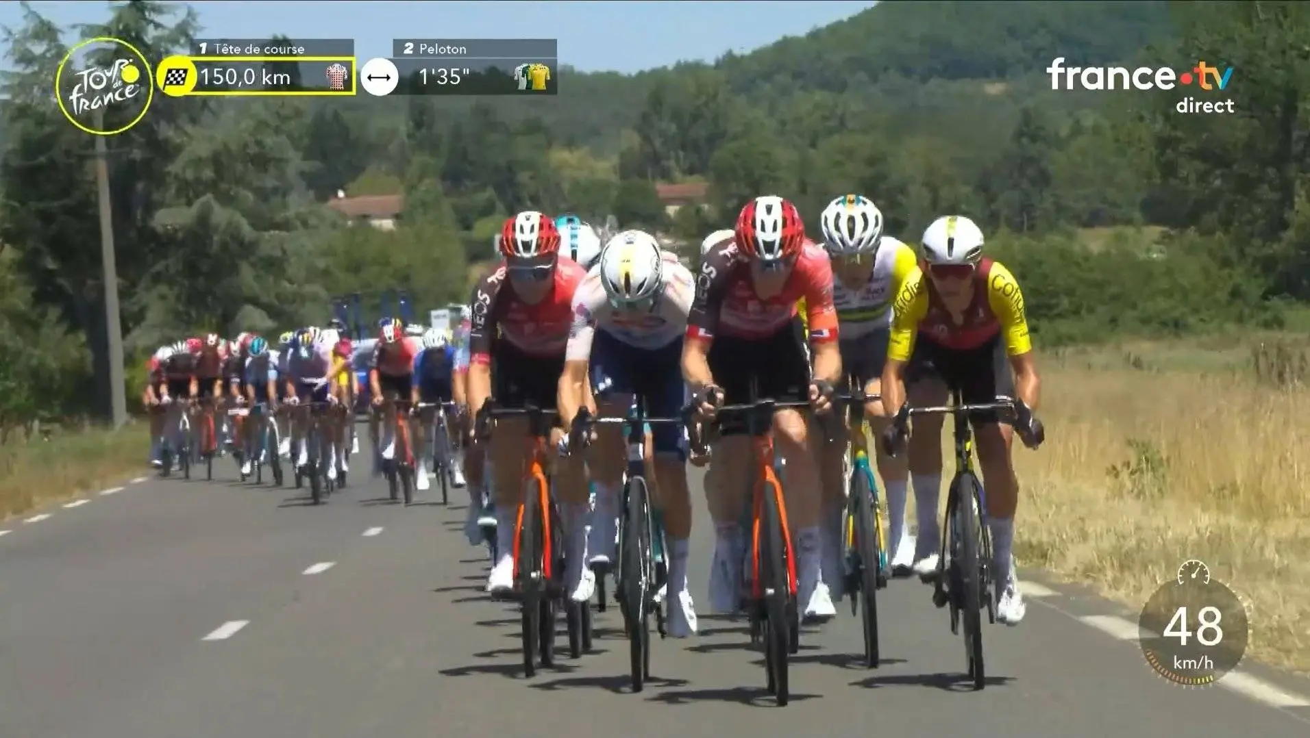 LIVEBLOG Tour de France Stage 12 | Massive 50-man break forms before first big mountain test where Pogacar and Vingegaard go head-to-head