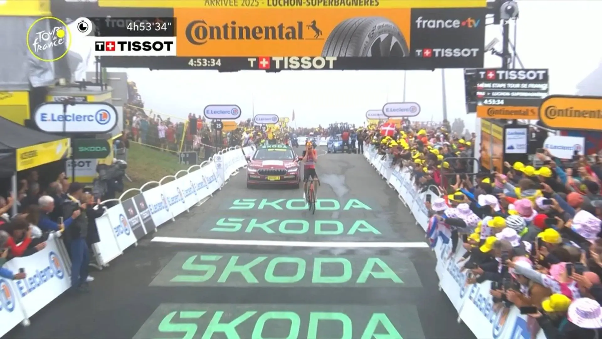 Thymen Arensman vence em Superbagnères. Pogacar e Vingegaard anulam-se. Lipowitz sobe ao pódio da Volta a França!