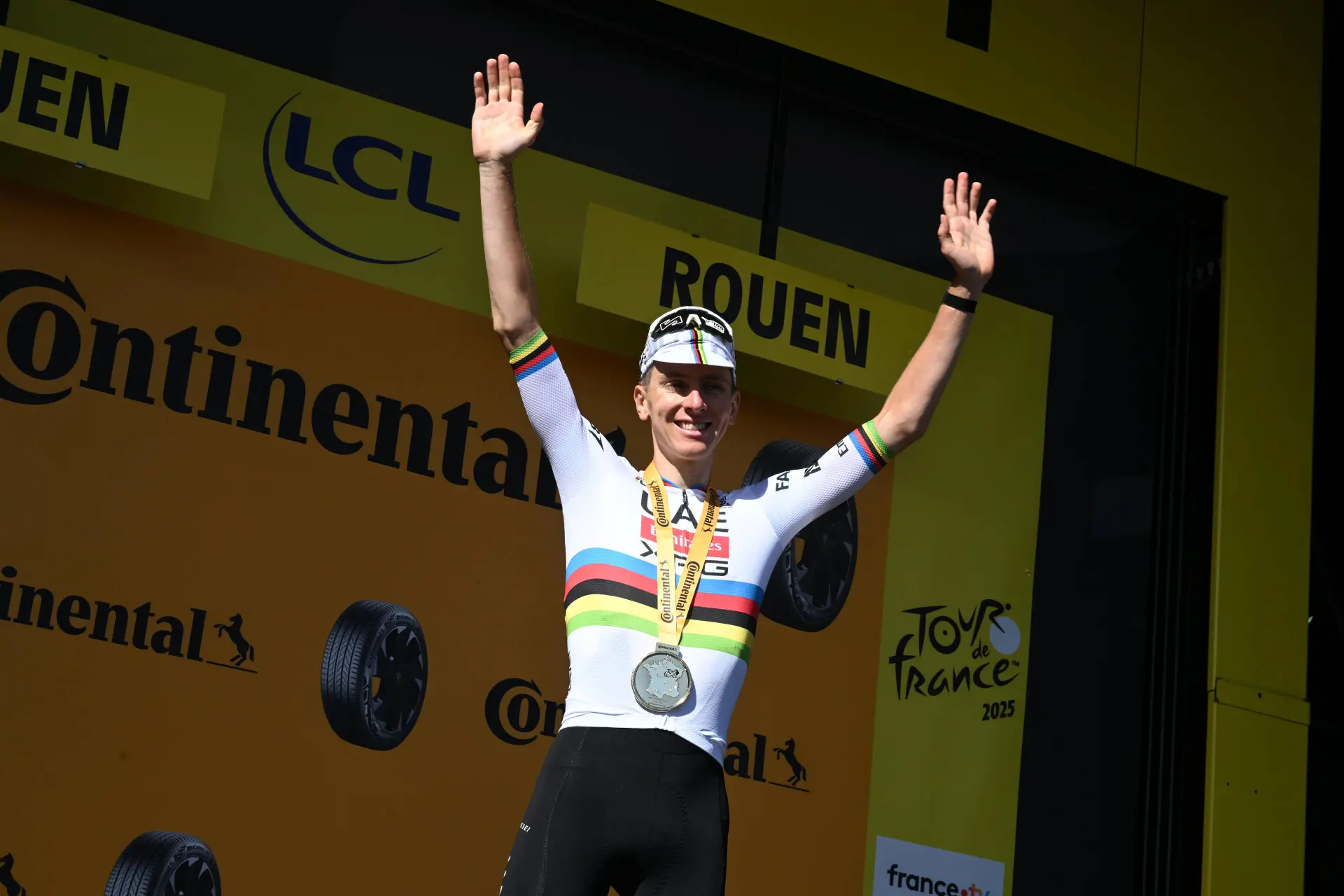 Debate sobre a 4ª etapa da Volta a França 2025 - 100 vitórias para Pogacar, João Almeida está brutal, Roglic desaparecido!