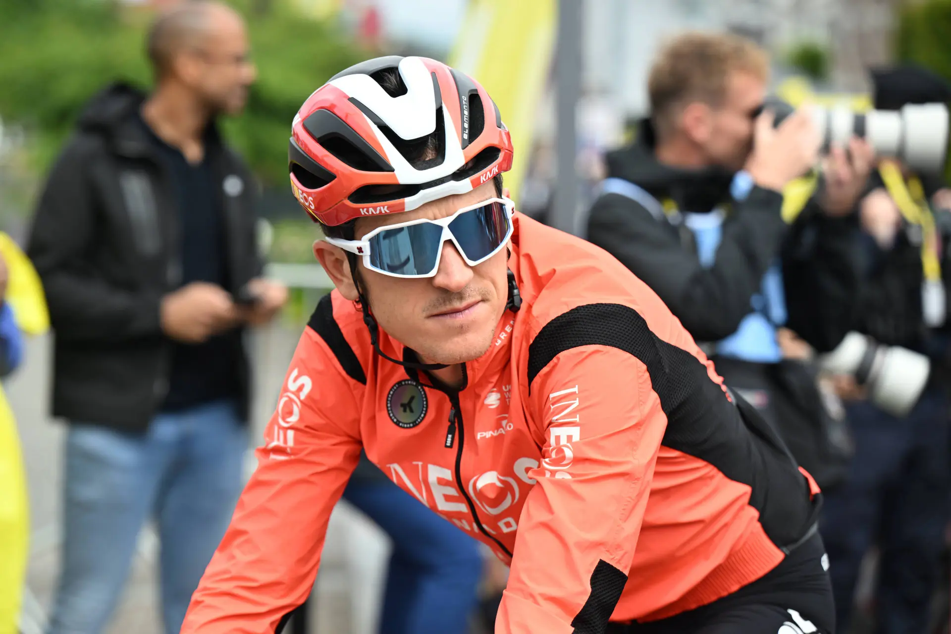 "Ainda temos 2/3 da corrida pela frente" - Geraint Thomas tenta aliviar a pressão sobre a INEOS na Volta a França 2025