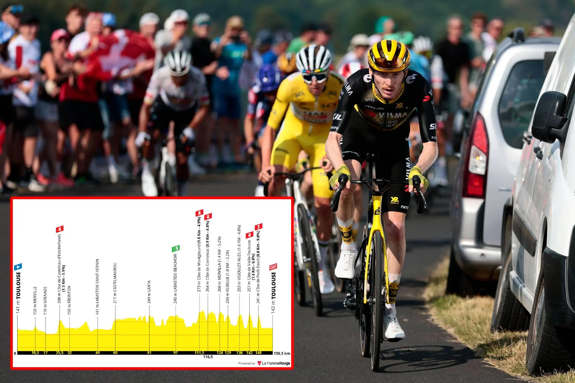 PREVIEW | Tour de France 2025 stage 11 - Will Visma test Pogacar again on explosive finish?