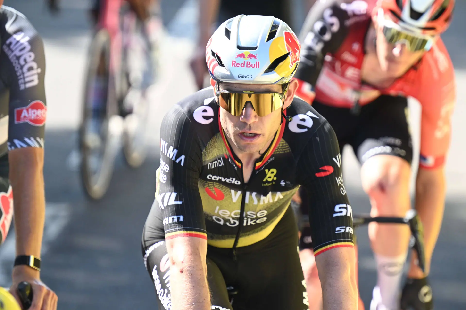 "We tried to make it hard but Pogacar was simply the strongest” - Wout van Aert sees familiar pattern for Visma on stage 7 of 2025 Tour de France