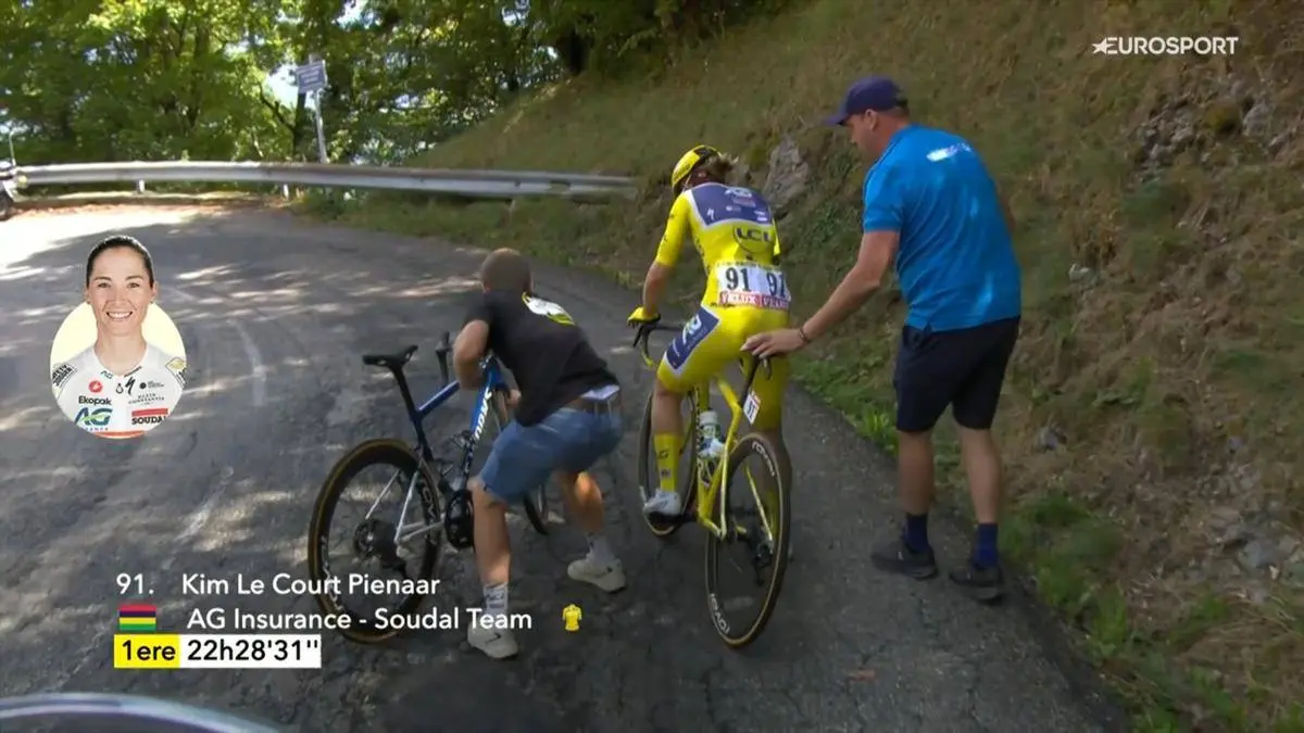 Medical Report & Withdrawals 2025 Tour de France Femmes: Update stage 8 - Kim Le Court crashes in the Maillot Jaune