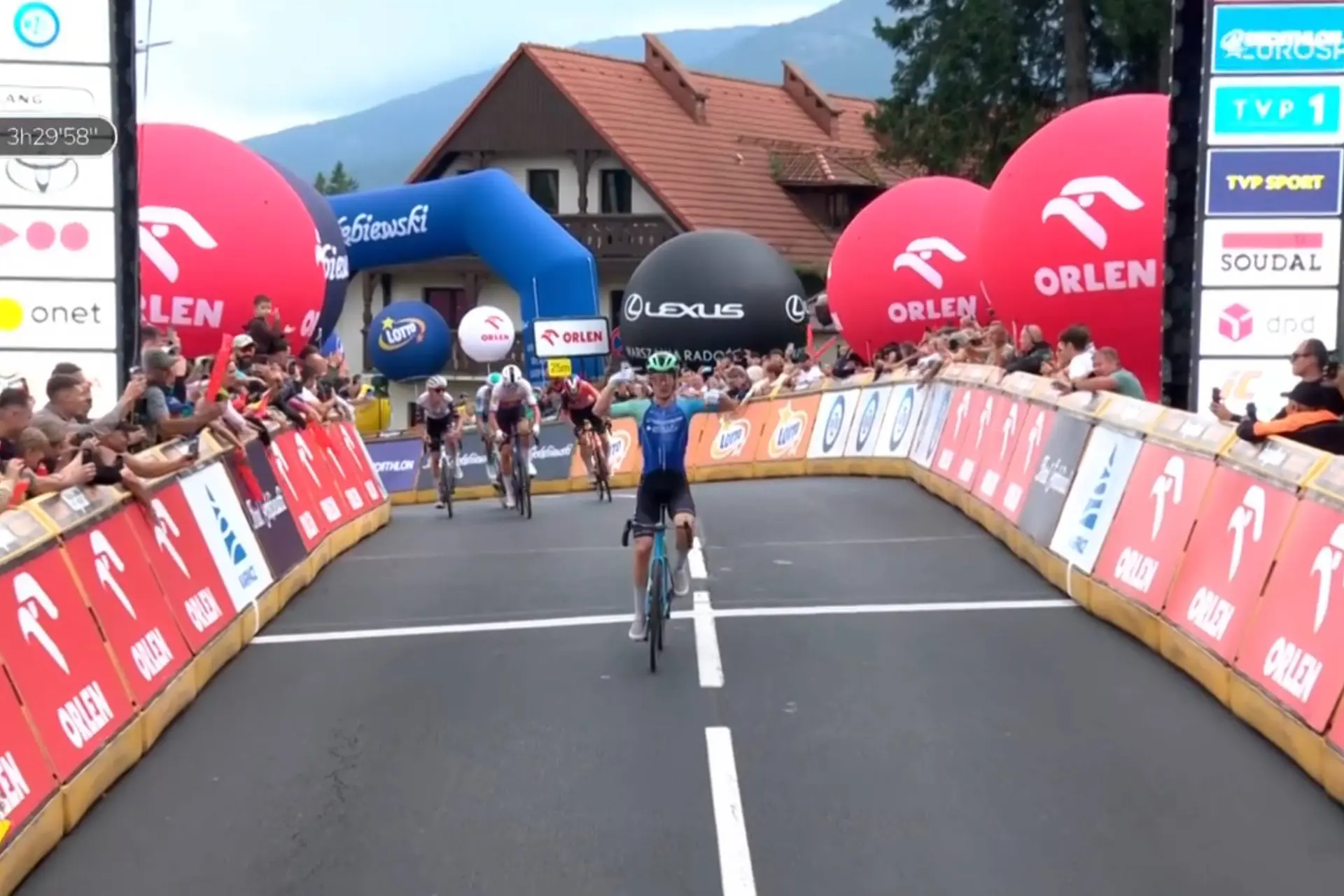 Paul Lapeira wins stage 2 at Tour de Pologne; Vacek places themselve as main favourite to win GC