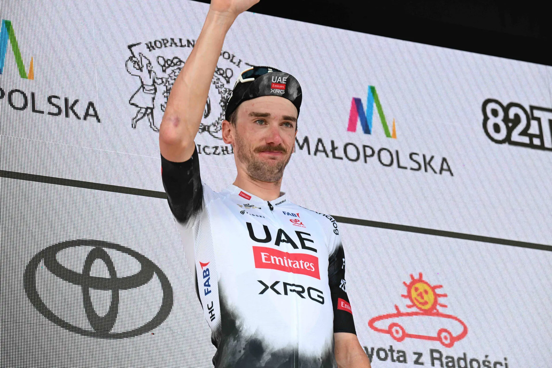 "It's special to be the one" - Brandon McNulty secures the record-breaking victory for UAE Emirates