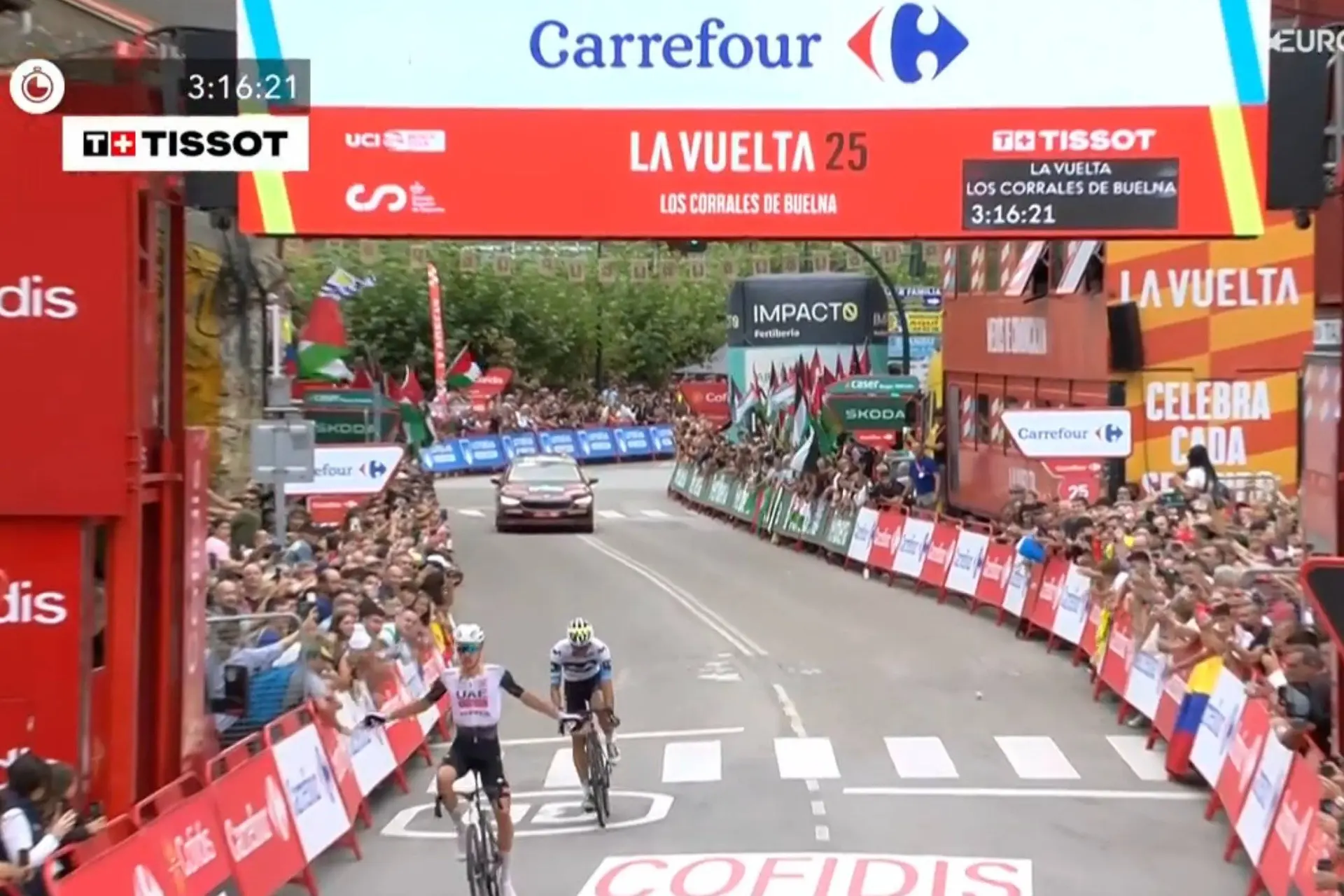 Ayuso again! Departing UAE rider wins Vuelta a Espana stage 12 with a sprint