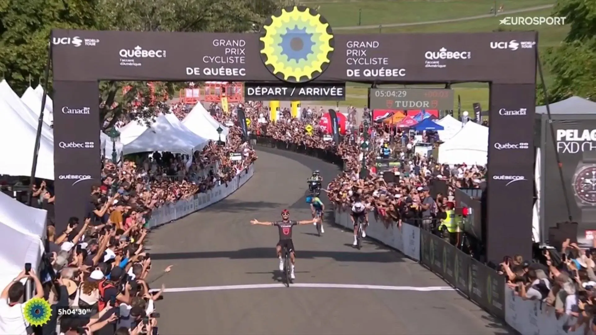 GP de Quebec results | Julian Alaphilippe takes incredible comeback victory as Pogacar is sidelined from victory battle