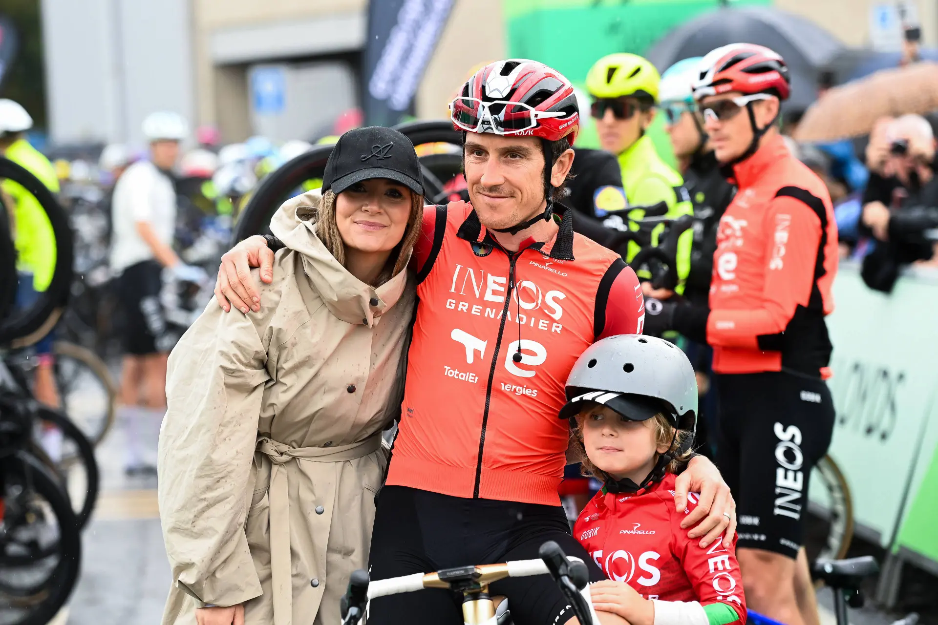 "One of the best - An inspiration and a great role model" - Adam Blythe pays emotional tribute to 'family man' Geraint Thomas