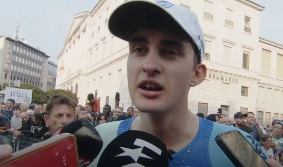 "O meu objetivo era o pódio" Luso descendente Paul Seixas é 7º na Lombardia aos 19 anos