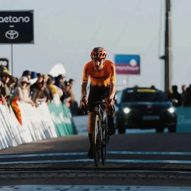 "Foi surpreendente para mim... porque não gosto de subidas" Diogo Gonçalves dá nas vistas na Volta ao Algarve
