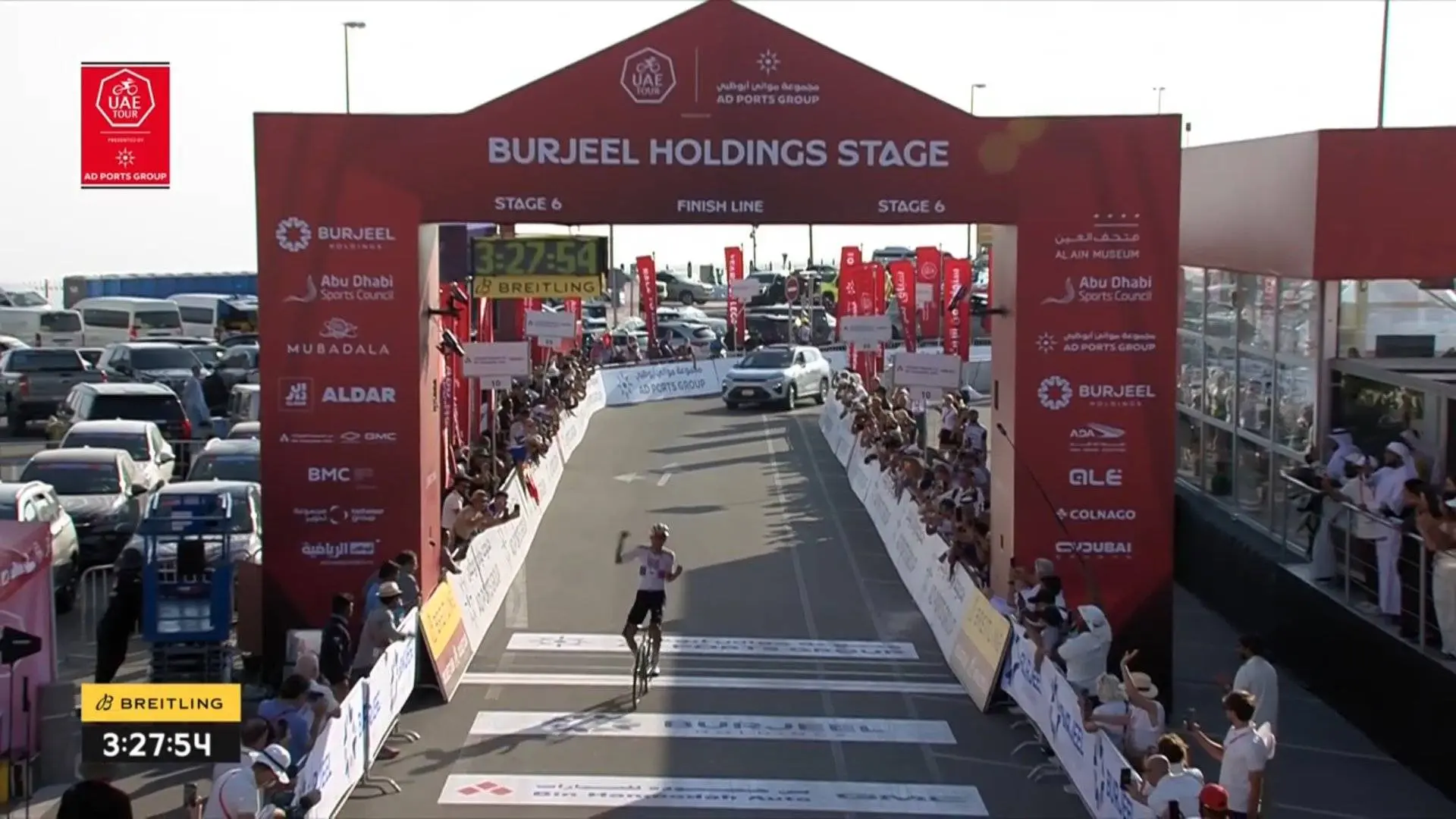 Results UAE Tour 2026 | Isaac del Toro wins on Jebel Hafeet and takes race lead from struggling Tiberi's shoulders