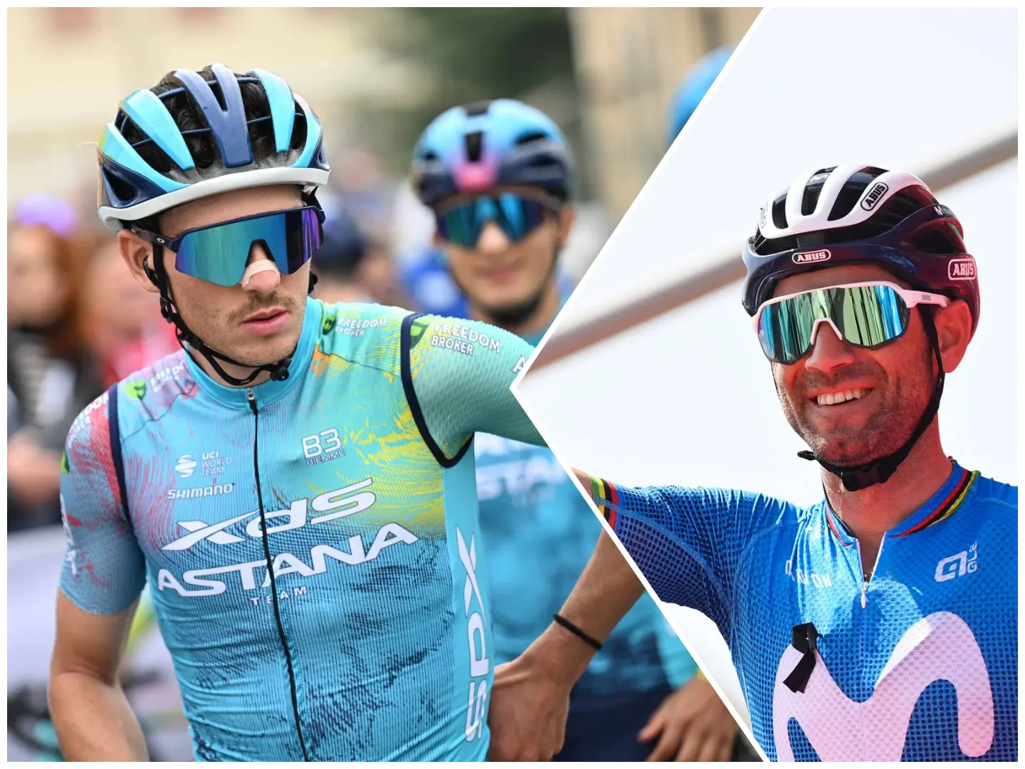 "He reminds of Valverde in his early days": Astana DS showers Christian Scaroni with praise