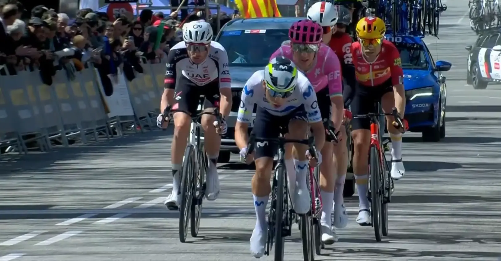 LIVE | Volta a Catalunya stage 7 - GC showdown expected on the slopes of Montjuic