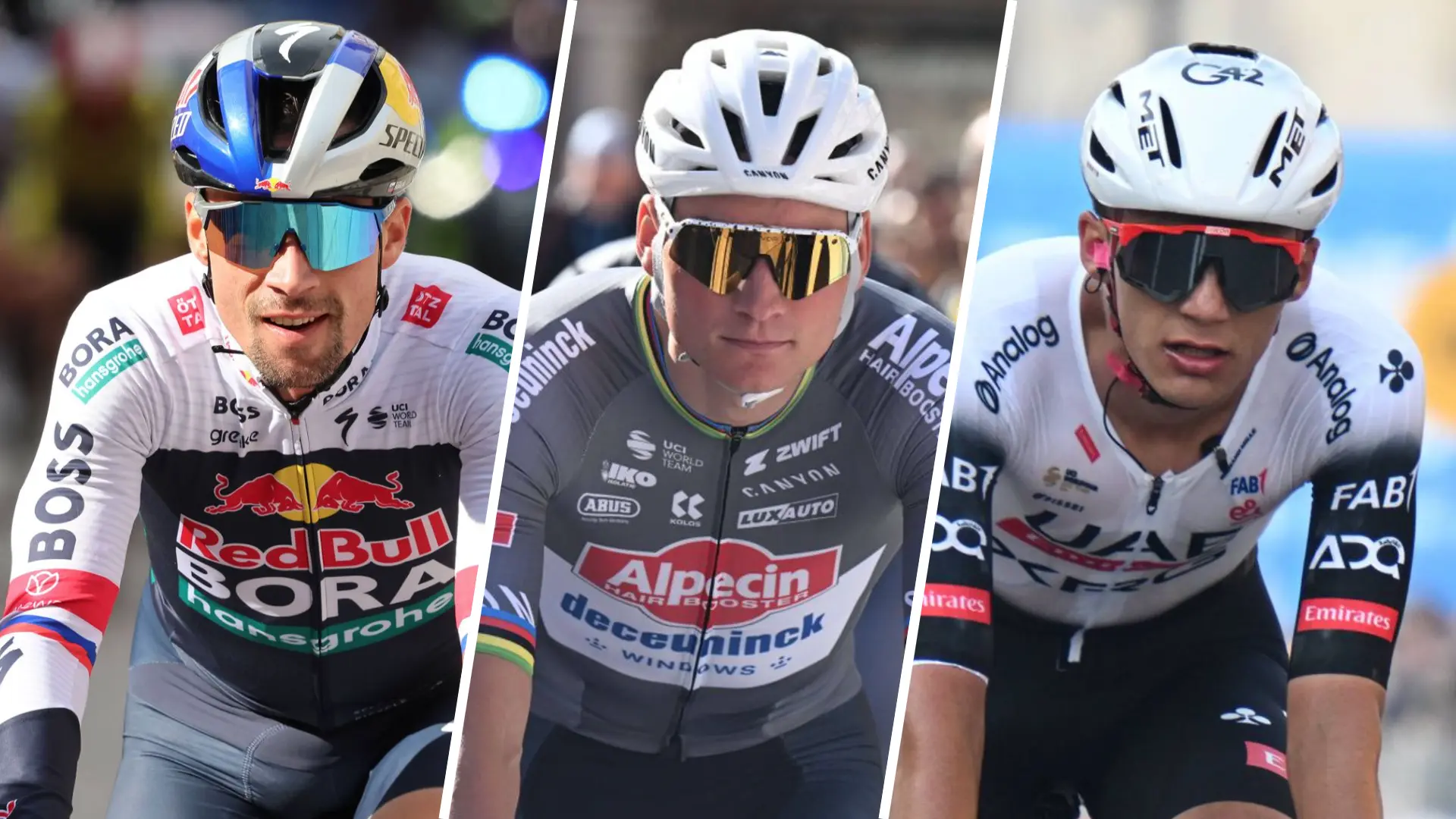 Lista de partida Tirreno-Adriatico 2026: Primoz Roglic, Wout van Aert, Mathieu van der Poel, Isaac del Toro, Richard Carapaz, Jonathan Milan