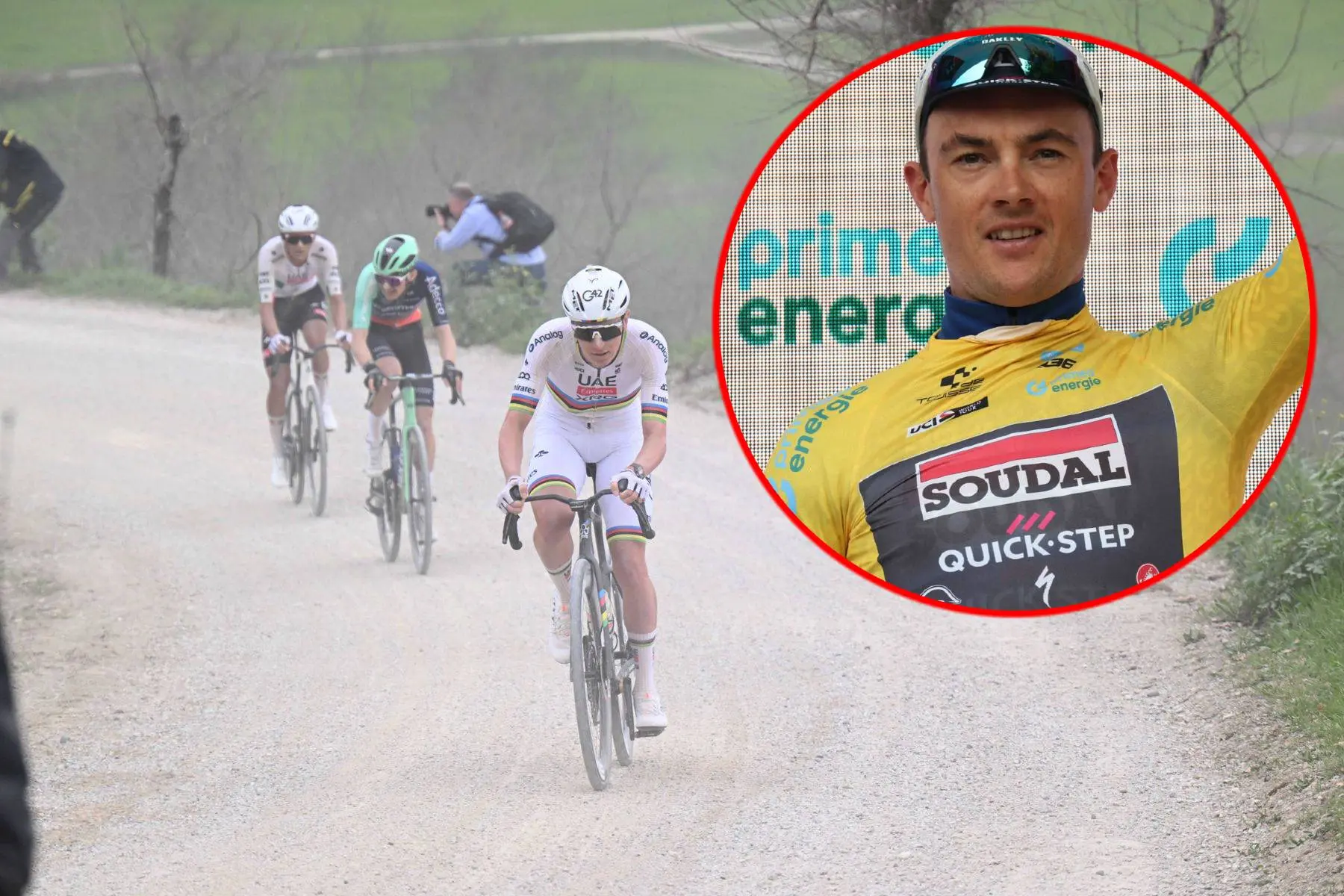 “Agora, no máximo, consigo apenas seguir…” - veterano da Quick-Step sobre a evolução da potência no ciclismo e os feitos de Tadej Pogacar