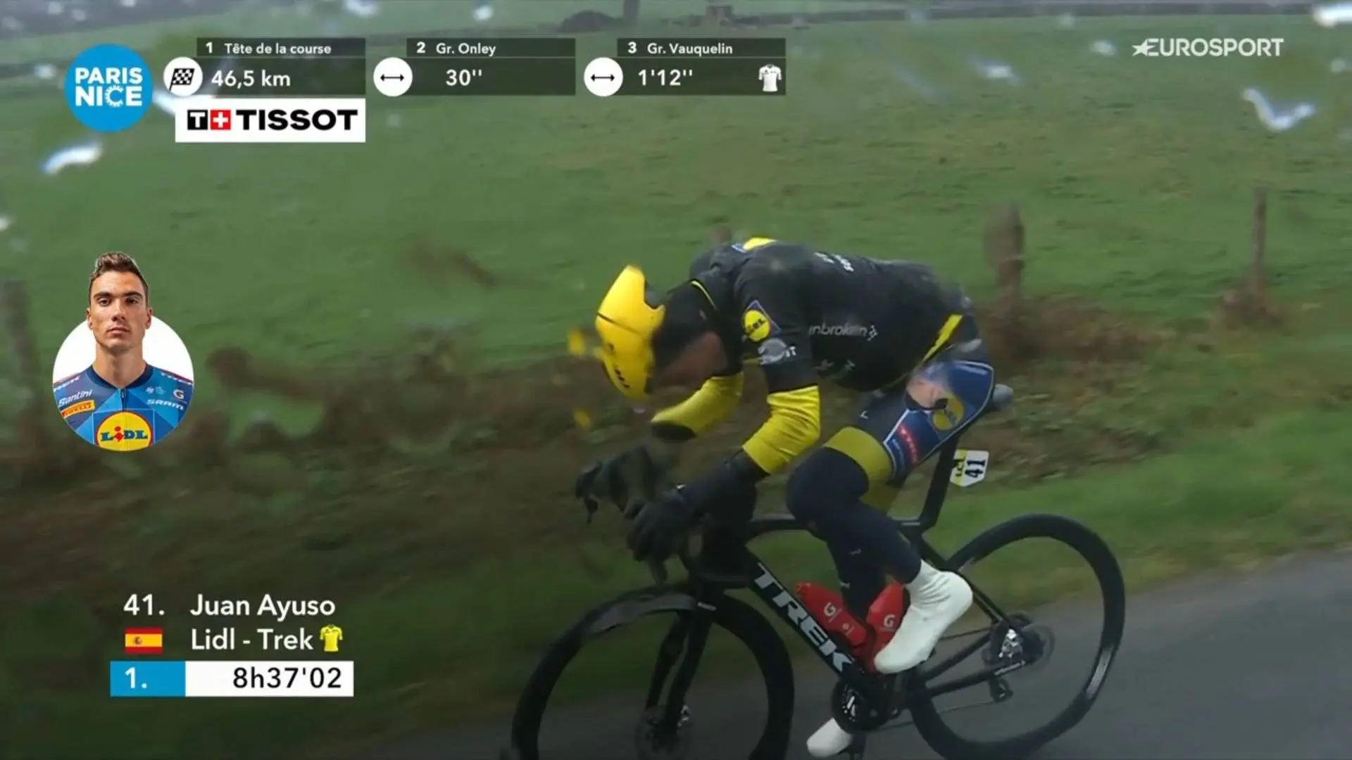 LIVE | Paris-Nice stage 4 - Juan Ayuso and Brandon McNulty crashed. Ayuso abandoned the race