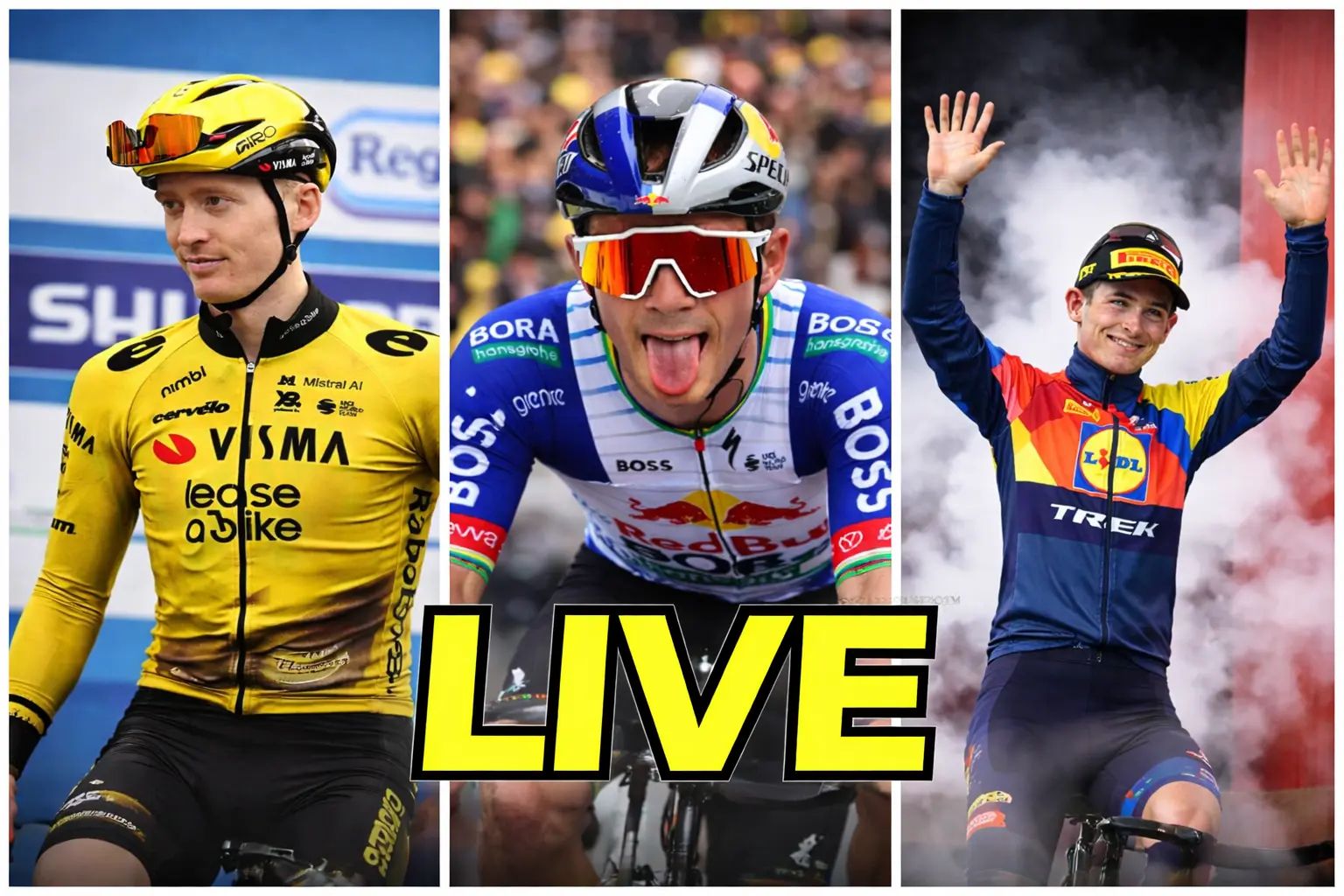 LIVE | Amstel Gold Race 2026 - Will Visma and Lidl-Trek be able to challenge Evenepoel?
