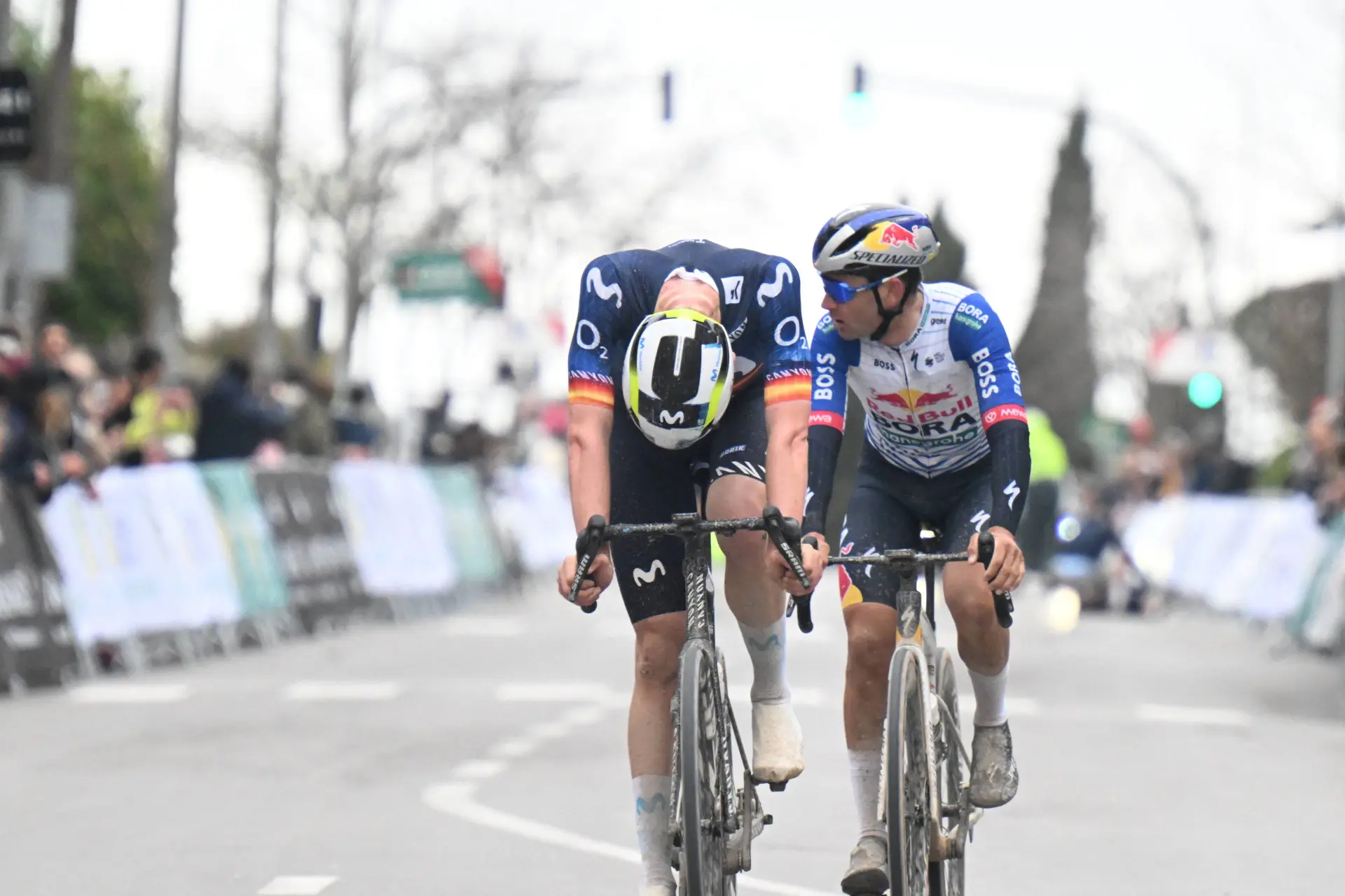Iván Romeo frustrado com o azar na Movistar Team: “Não tem sido um grande mês e tudo está a correr mal”