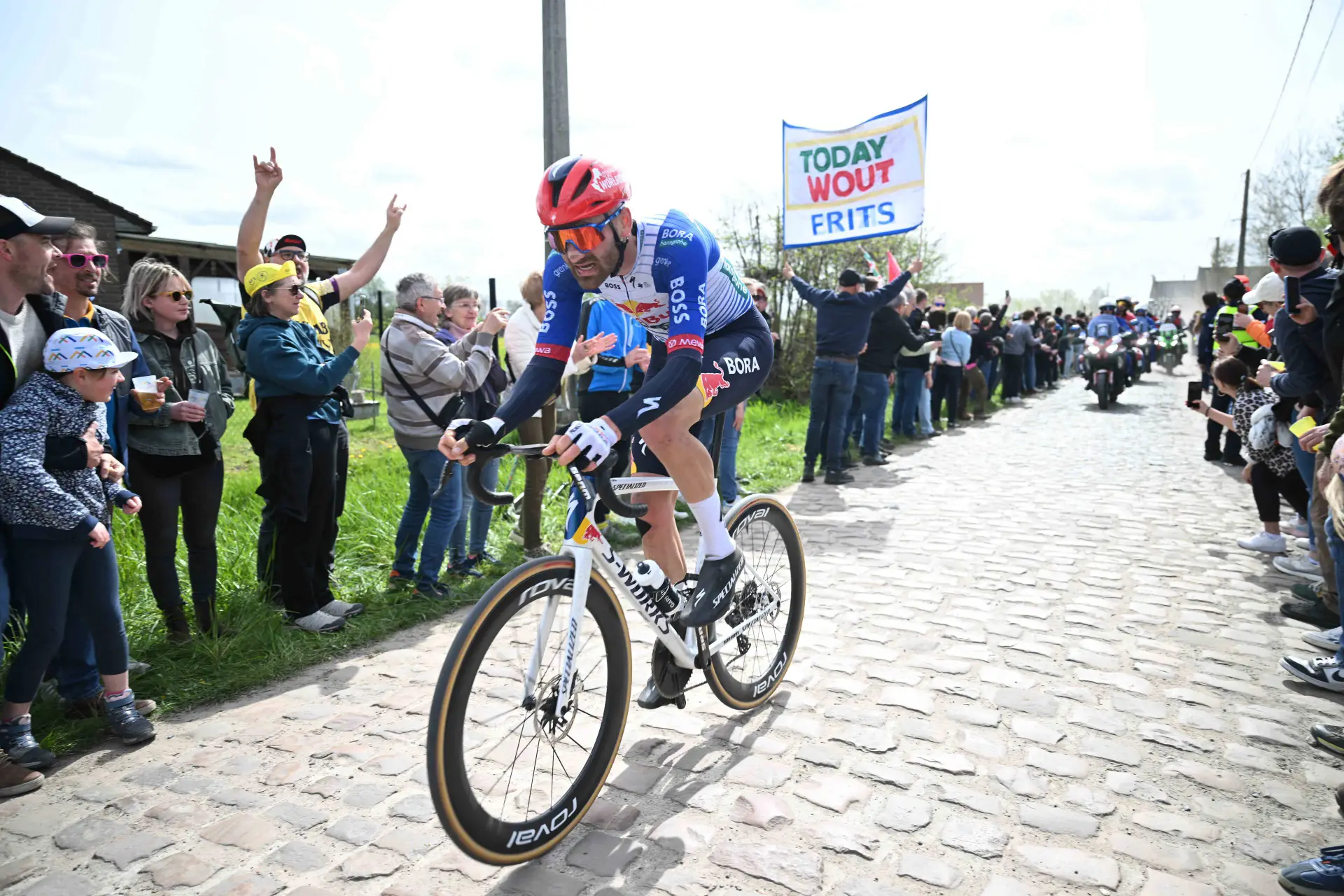 Jordi Meeus at the 2026 Paris-Roubaix