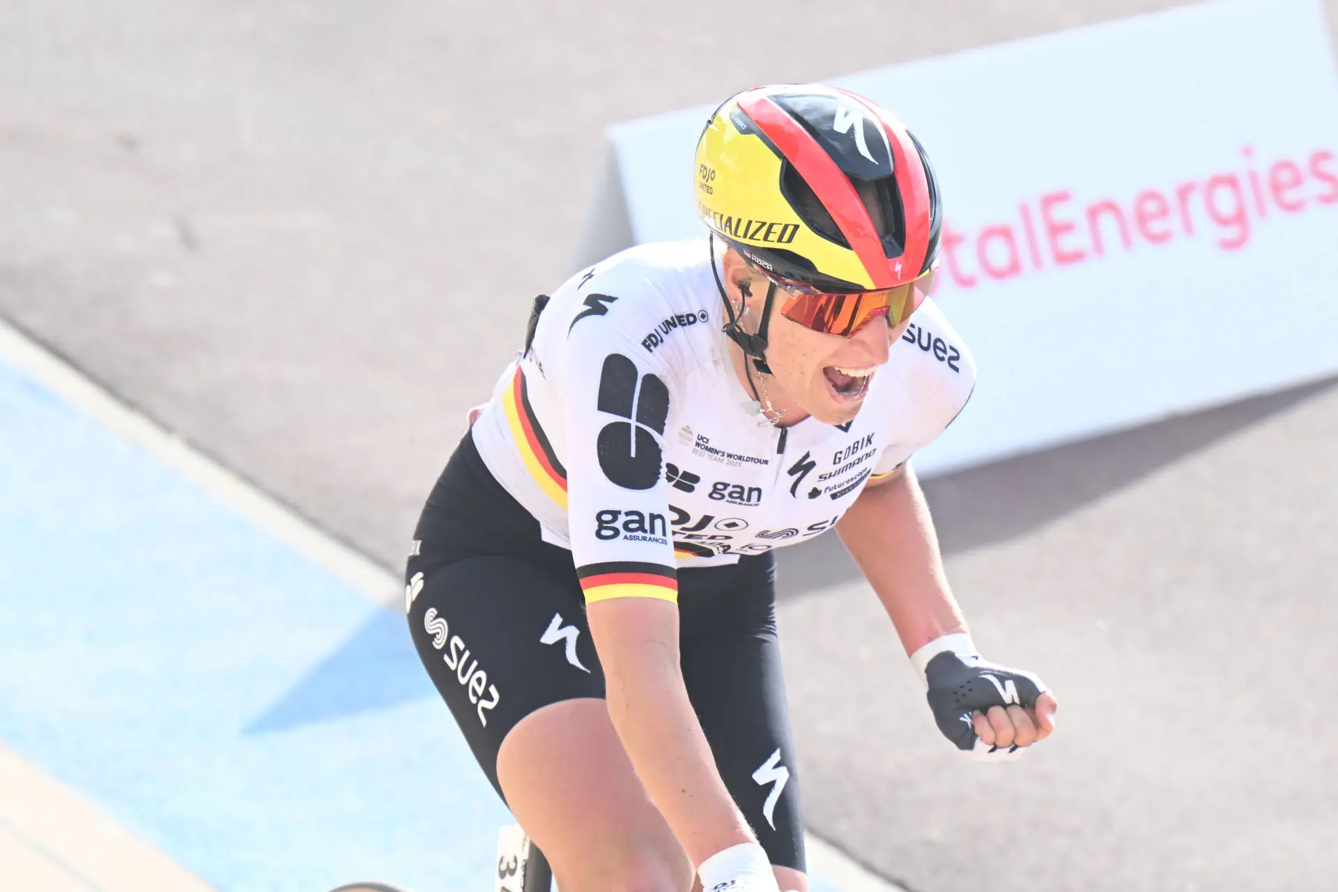 Franziska Koch at the 2026 Paris-Roubaix Femmes