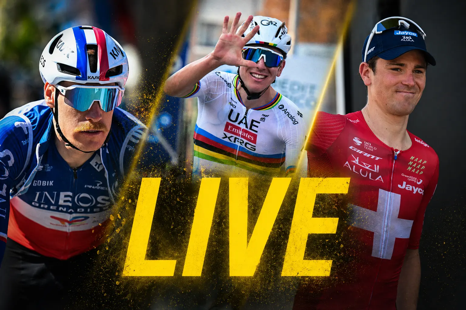 LIVE | Tour de Romandie stage 2 - Hilly day for Pogacar to hold on to the lead?