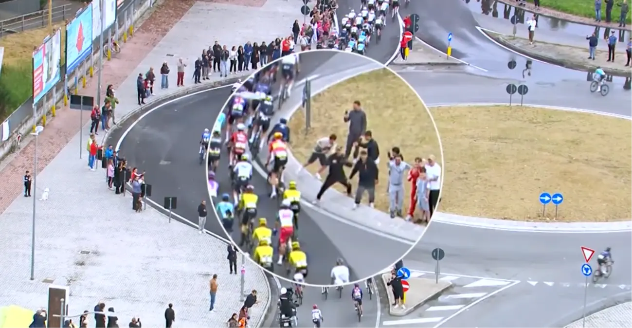 Police identify two men after dangerous behaviour roadside sparked fury at Giro d'Italia