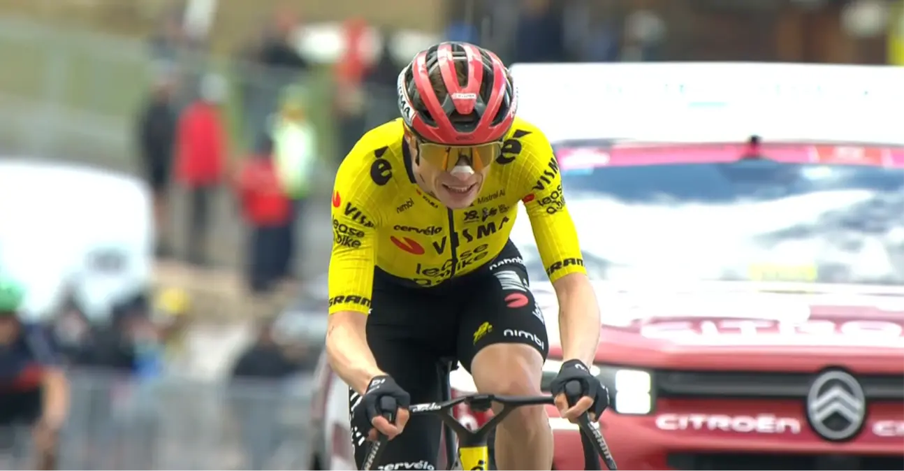 Results Giro d'Italia stage 7 - Jonas Vingegaard conquers Blockhaus: Gall second and Eulálio defends pink jersey