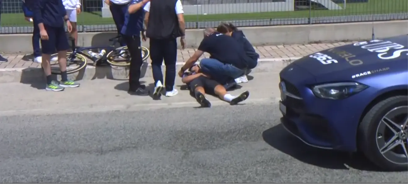 Medical Reports & Withdrawals Giro d'Italia 2026 Stage 8 - Fabio Christen crashes out of debut Grand Tour after a look back
