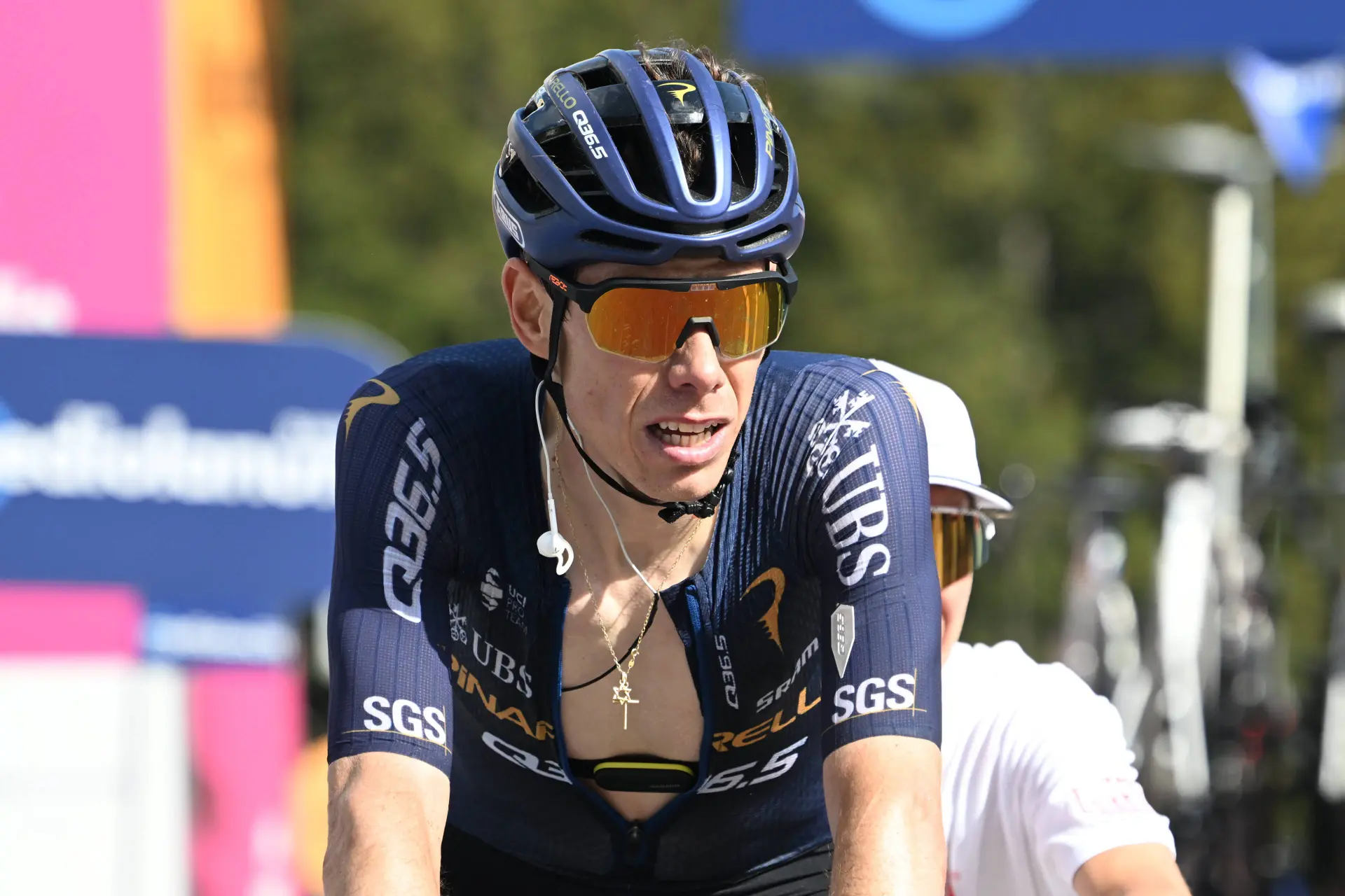 David de la Cruz, full effort at the Giro d’Italia