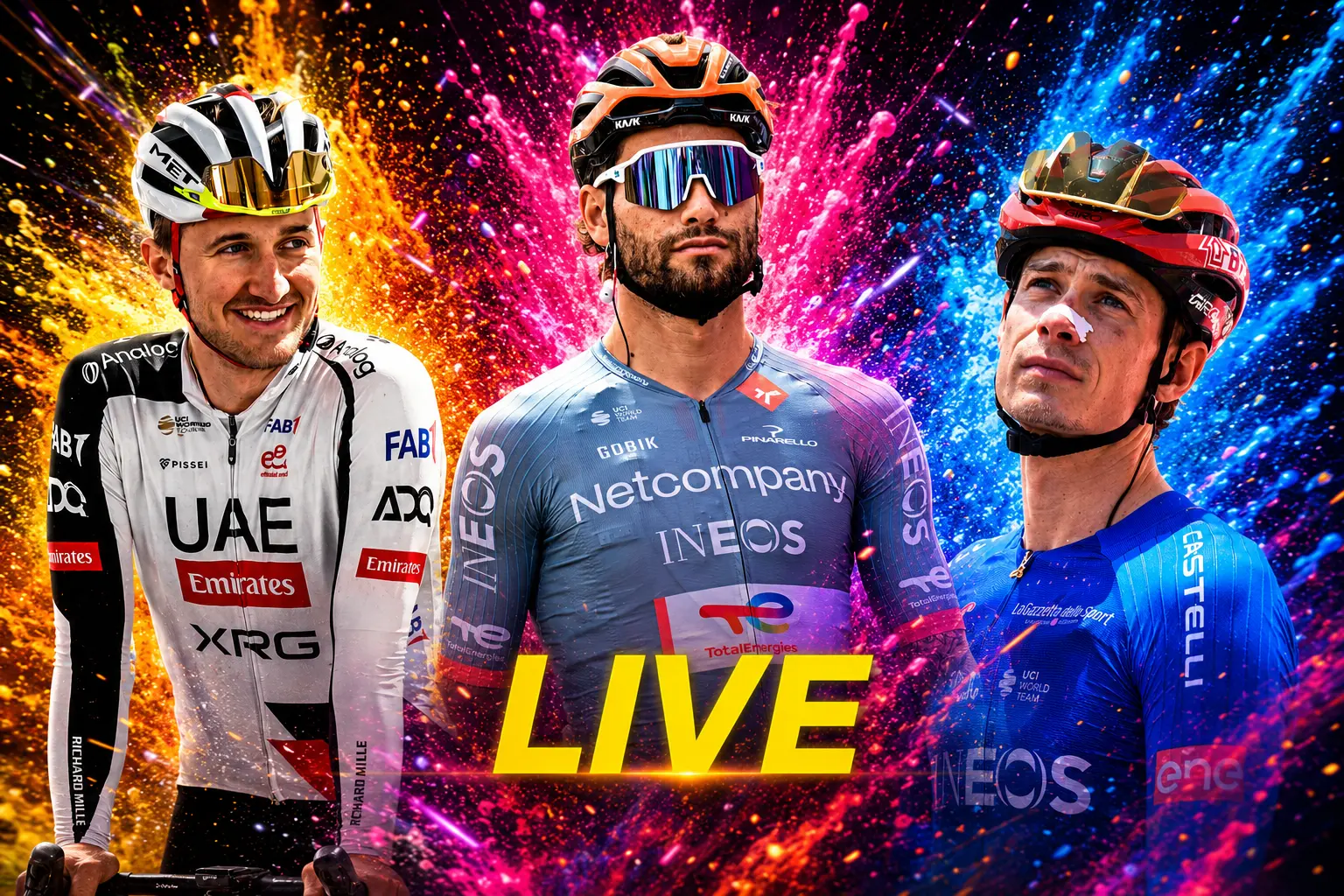 LIVE - Giro d'Italia stage 10 - Filippo Ganna the big favourite, Jonas Vingegaard eyes the lead as GC battle heats up